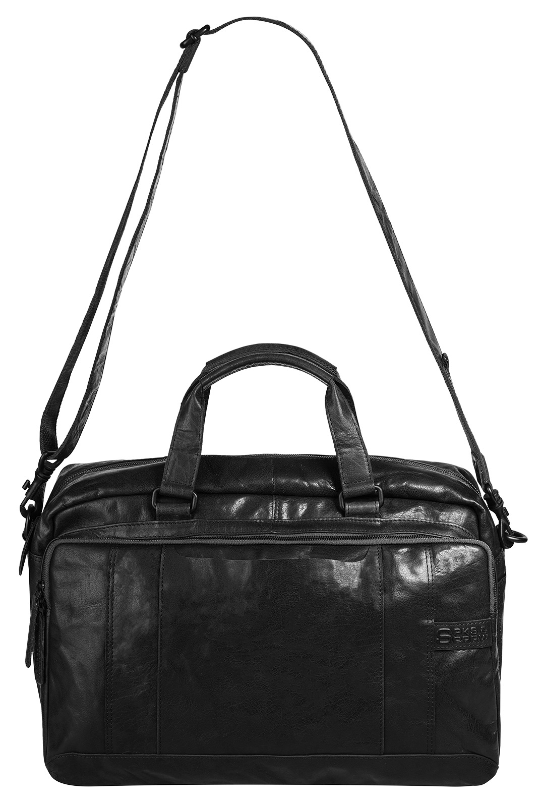 Spikes & Sparrow Reisetasche, echt Leder