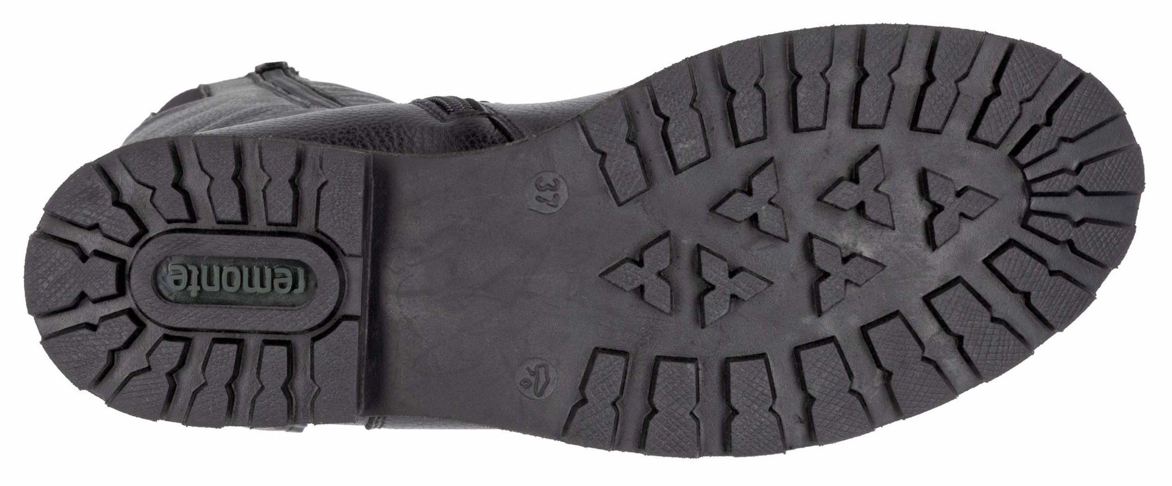Remonte Winterstiefel, Blockabsatz, Stiefel, Langschaftstiefel mit Innenreißverschluss