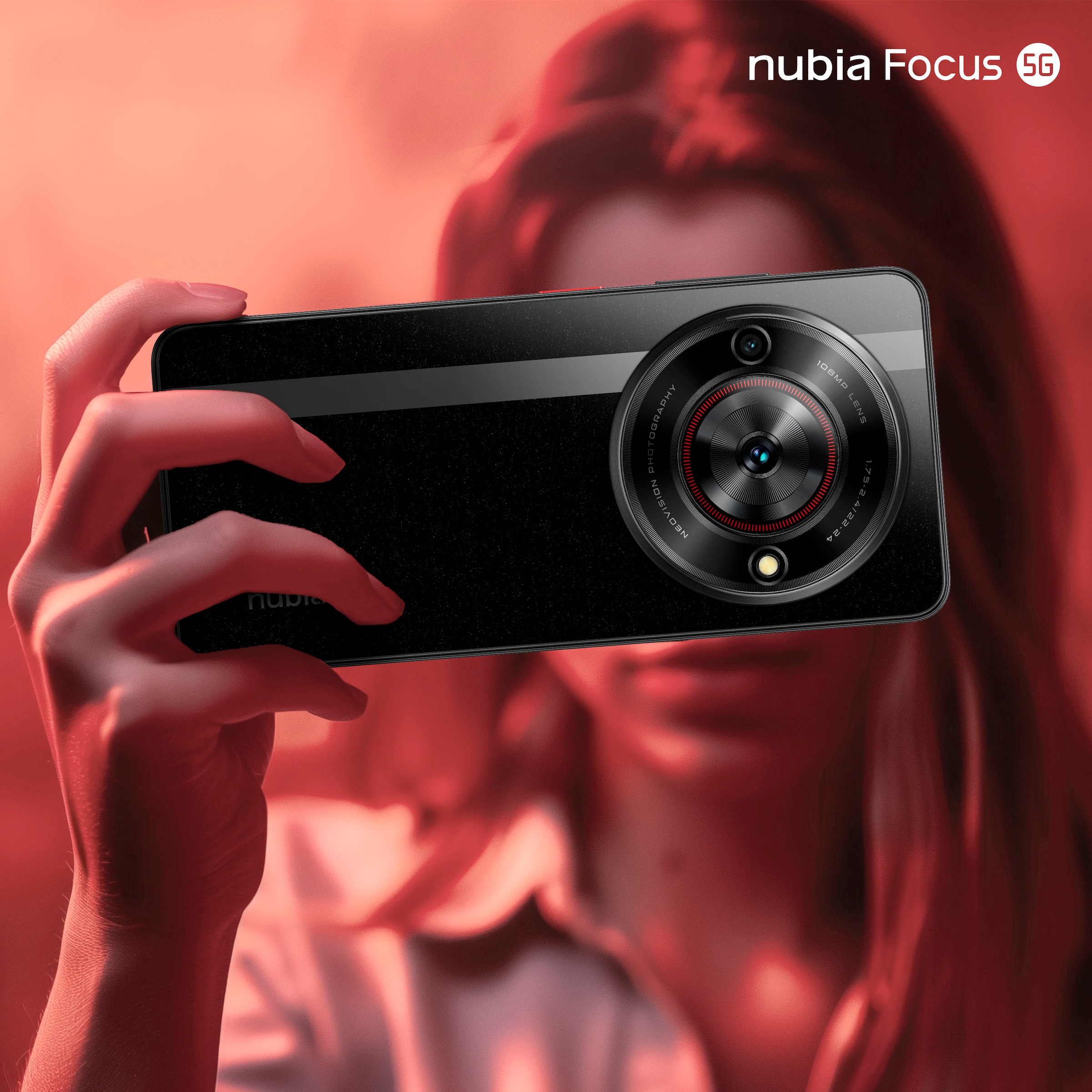 Nubia Smartphone »Focus 5G«, schwarz