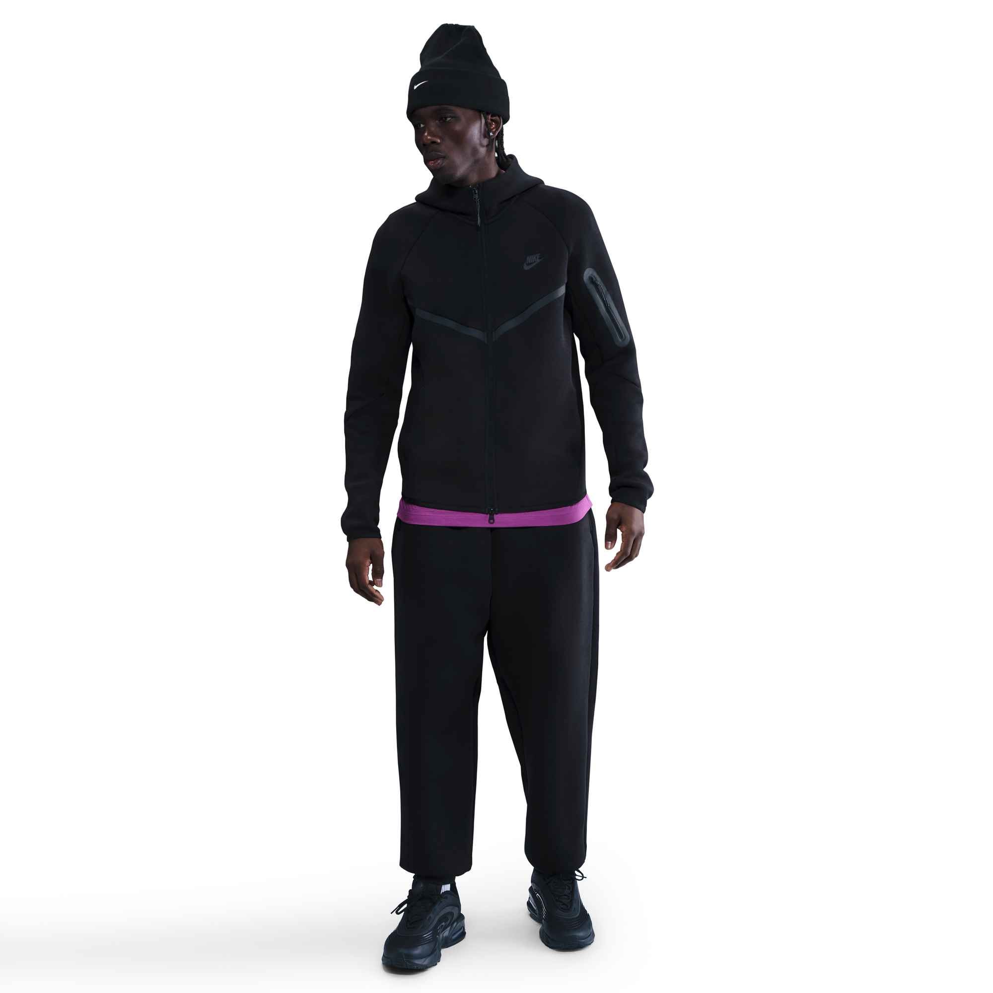 Nike Sportswear Sweatjacke »M NK TCH FLC FZ WR HOODIE« mit 2-Wege-Reißverschluss, aus elastischem Material