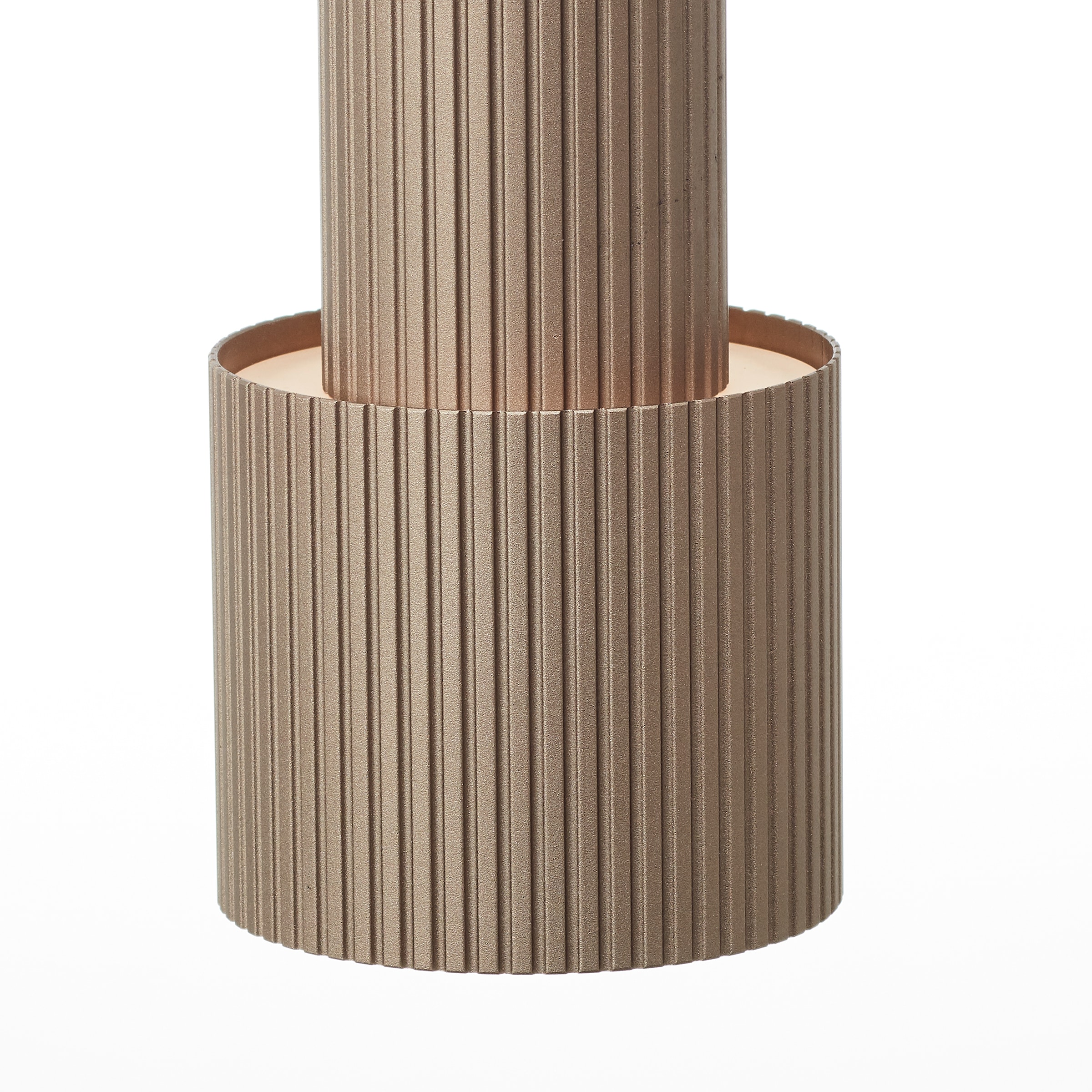 Brilliant Pendelleuchte »Cadiz«, 4 flammig, Leuchtmittel GU10 | ohne Leuchtmittel, 150 x 98 cm, 4x GU10 Fassung, kürzbar, Aluminium, schwarz/bronzefarben