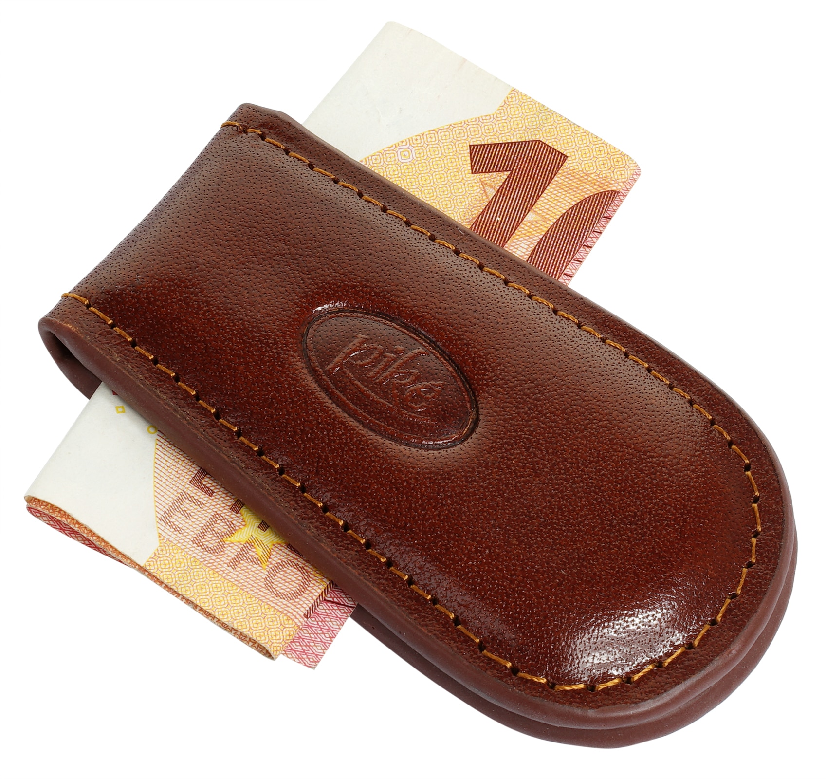 Piké Geldbörse, echt Leder, Made in Italy
