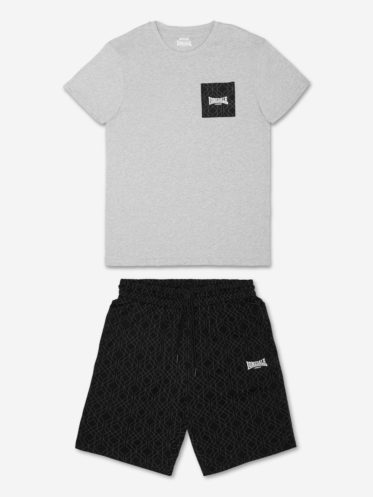 Lonsdale Freizeitanzug »BUSTON« 2 tlg. für Sportmode und Streetwear, bequeme Passform