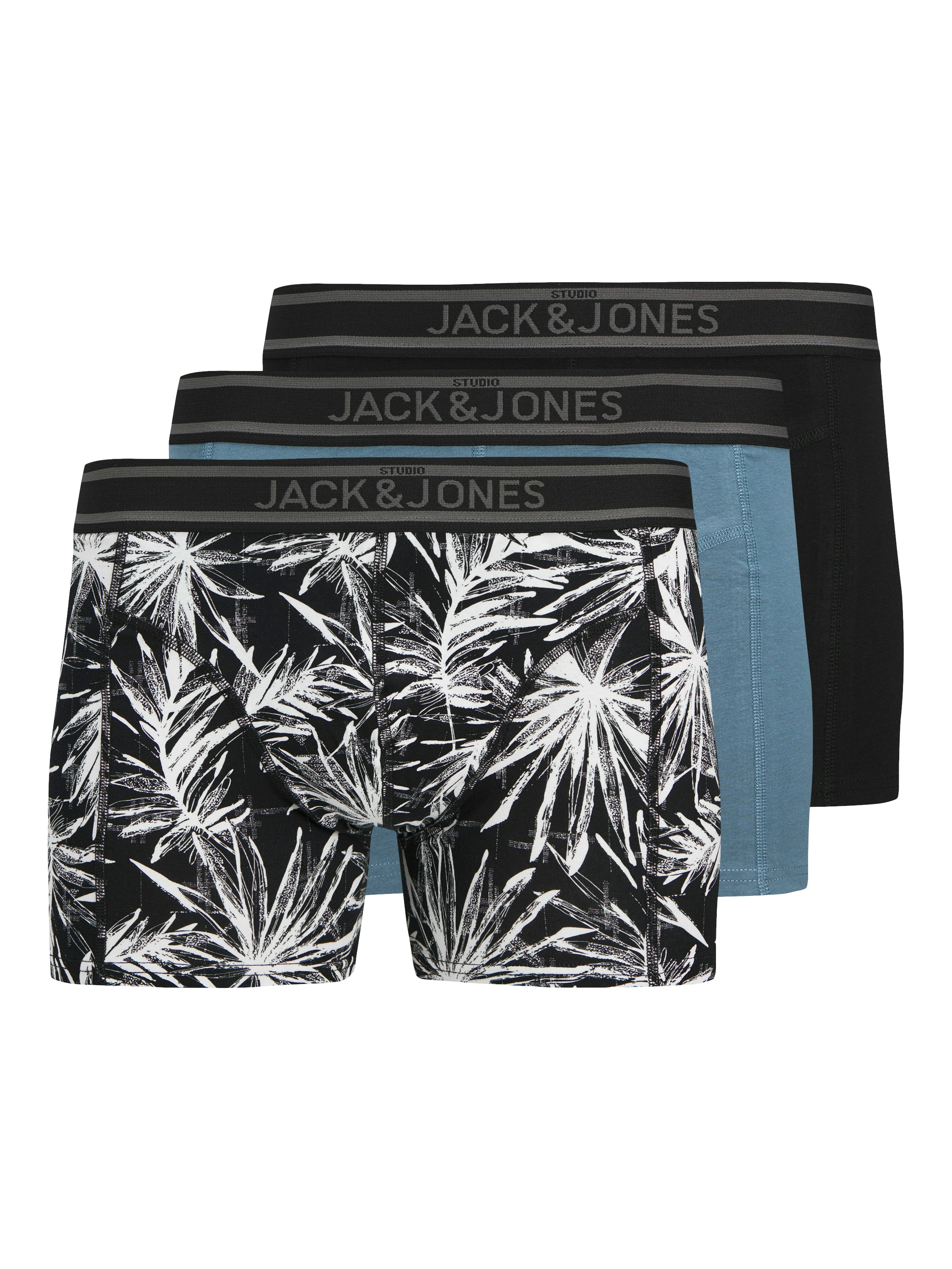 Jack & Jones Trunk »JACRICHARD TRUNKS 3 PACK SN«, (3 St.), mit Logo Schriftzug3