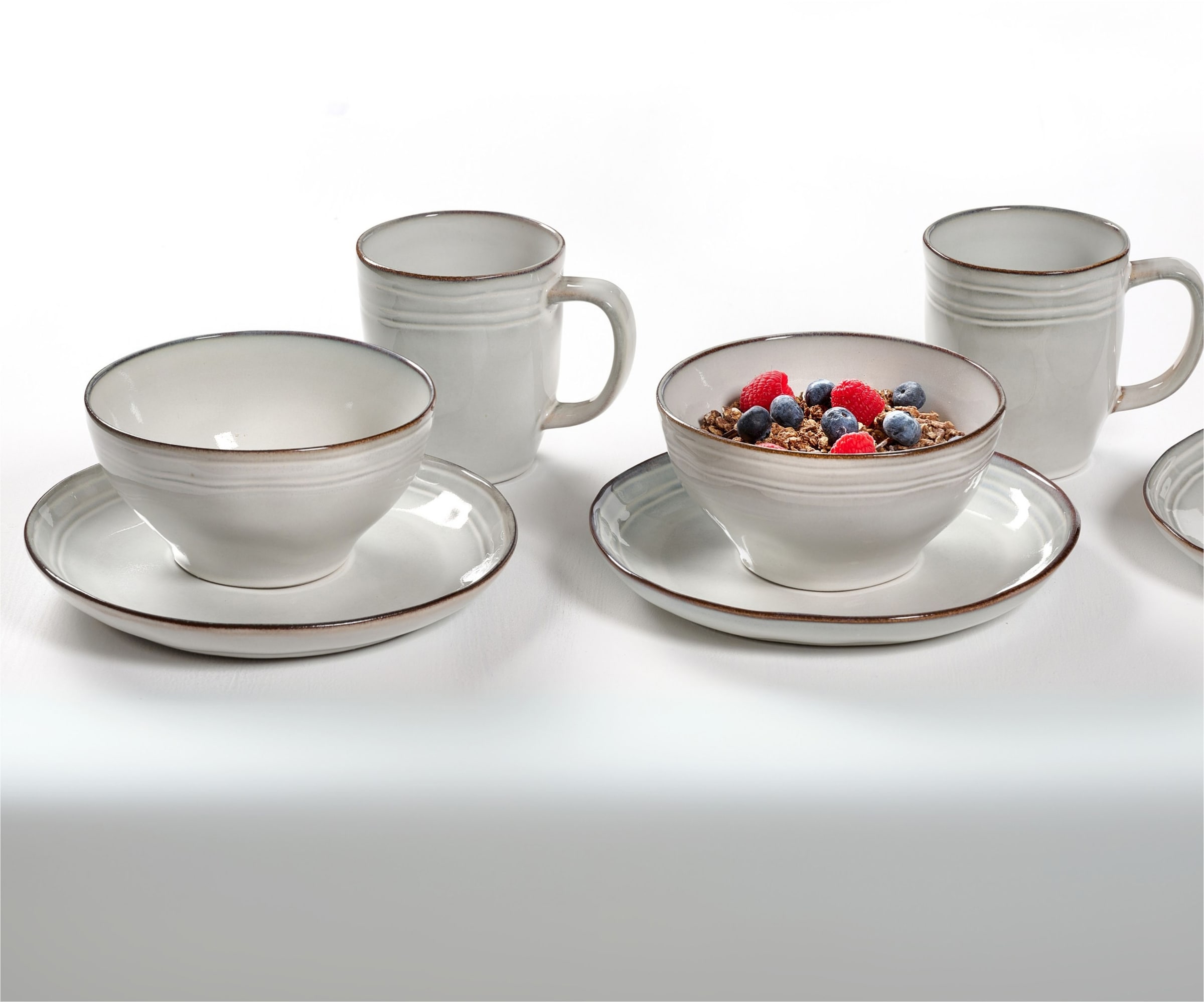 Ritzenhoff & Breker Frühstücks-Geschirrset »Kendra« aus Steingut für 4 Personen