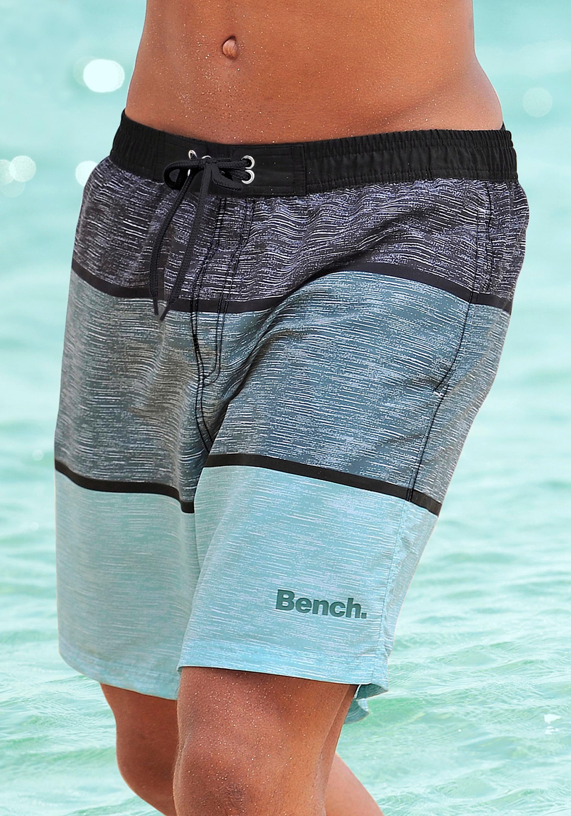 Bench. Badeshorts »Mac«, Blockstreifen-Look kaufen bei trendigen im OTTO