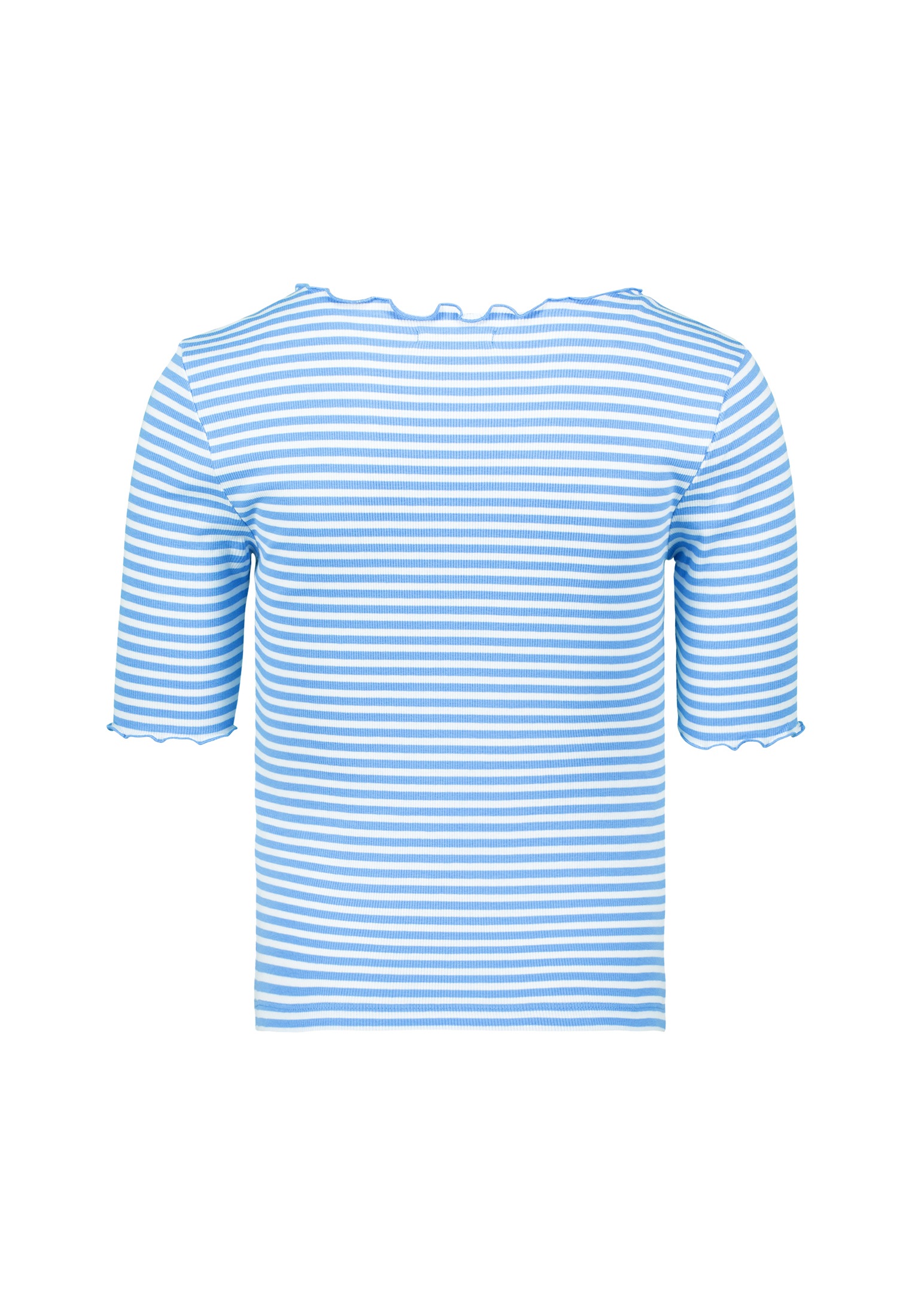 Zero T-Shirt »Streifenshirt mit Ringelsaum«