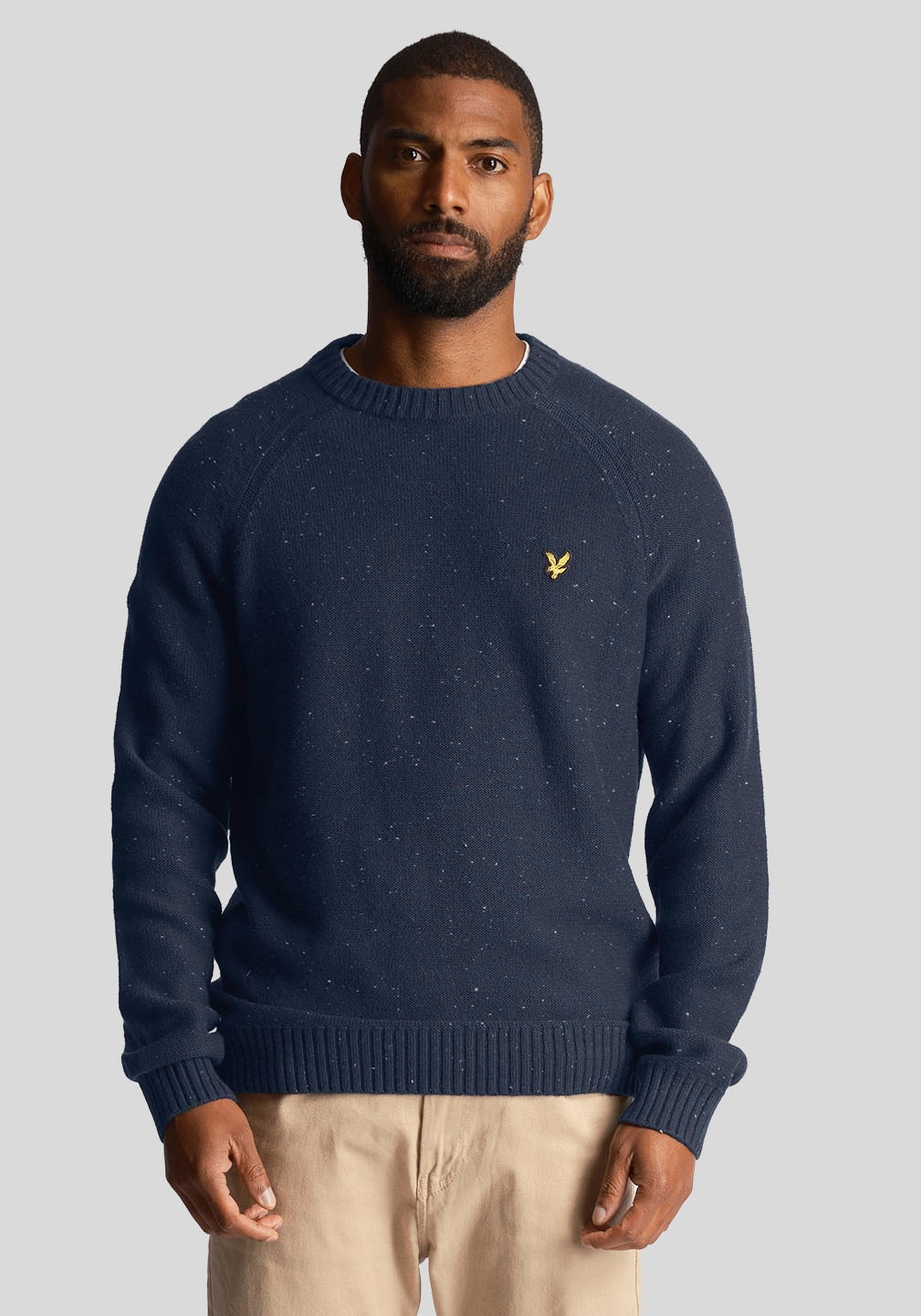 Lyle & Scott Strickpullover, mit Logostickerei