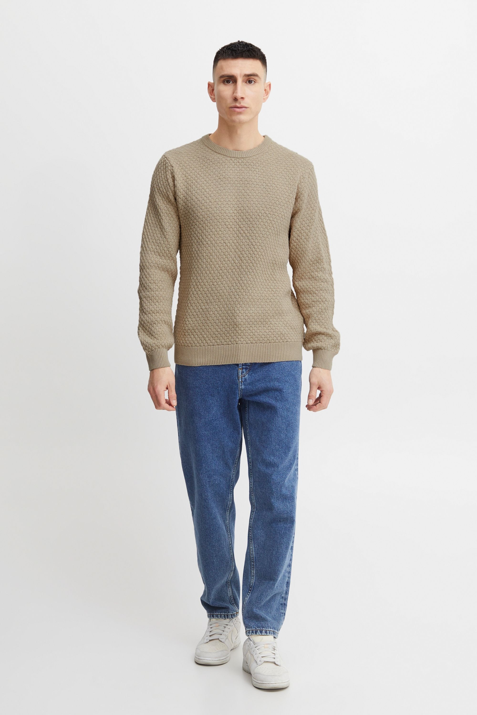 !Solid Strickfleece-Pullover »Strickpullover SDClive«