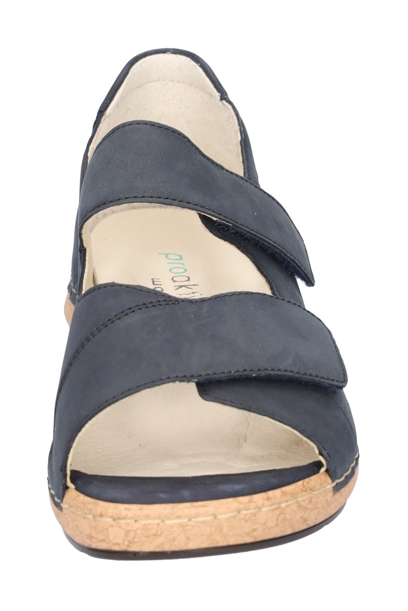 Waldläufer Sandale »K-Heliett«, Sommerschuh, Sandalette, Keilabsatz, in Komfortweite K (= extraweit)