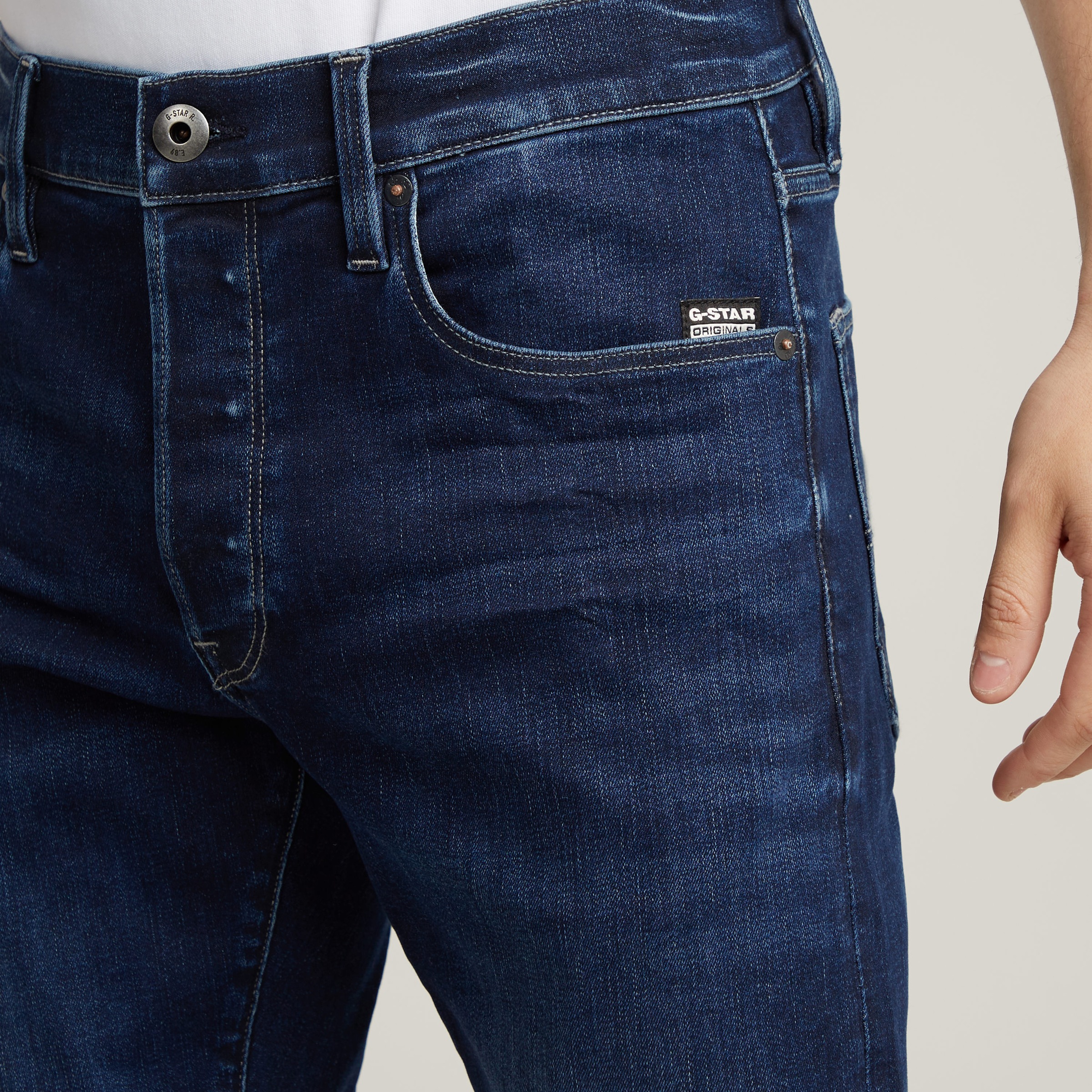 G-STAR Slim-fit-Jeans »3301 Slim«, mit toller Waschung und Elasthan