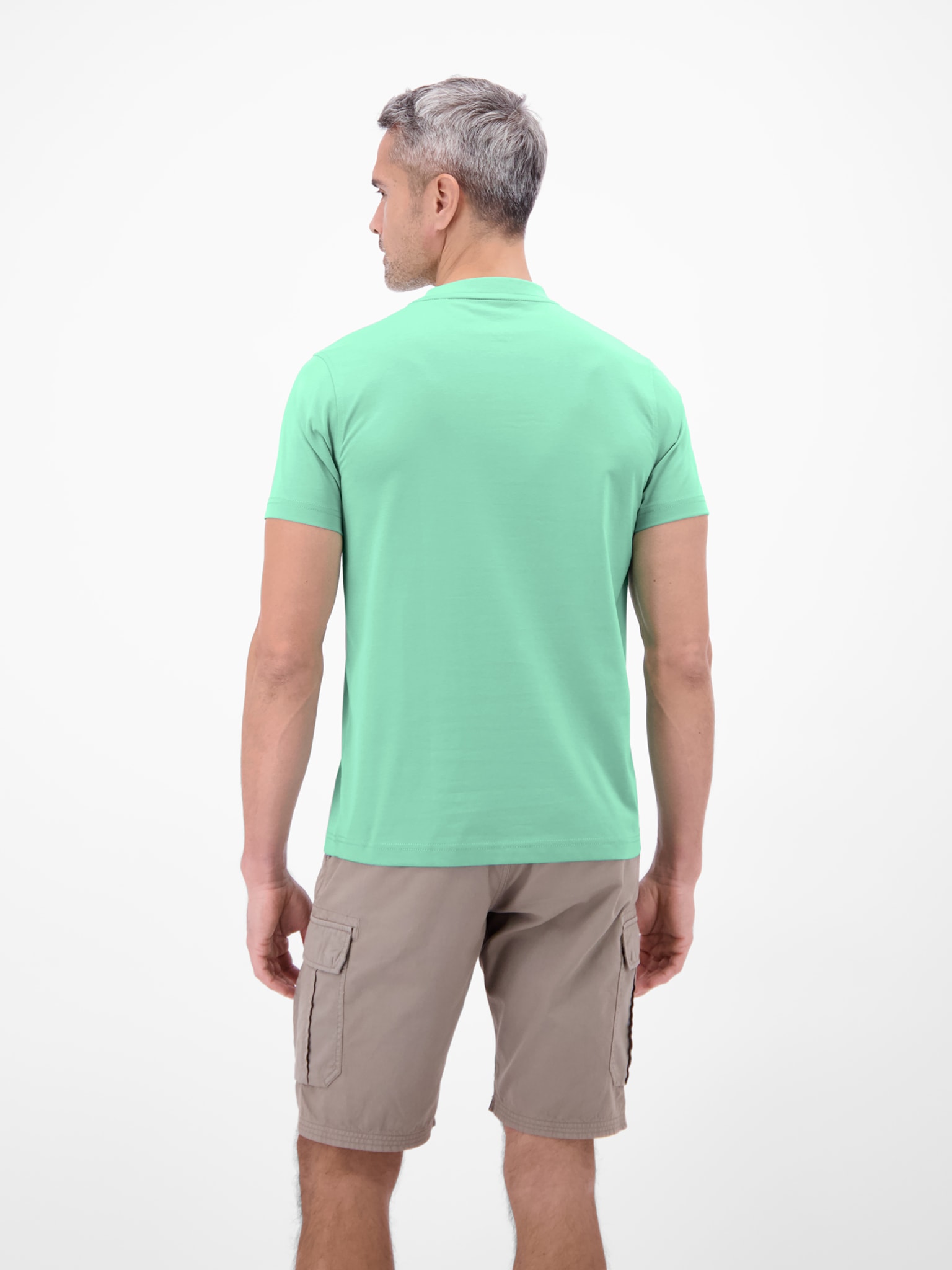 LERROS T-Shirt mit Logo Stickerei