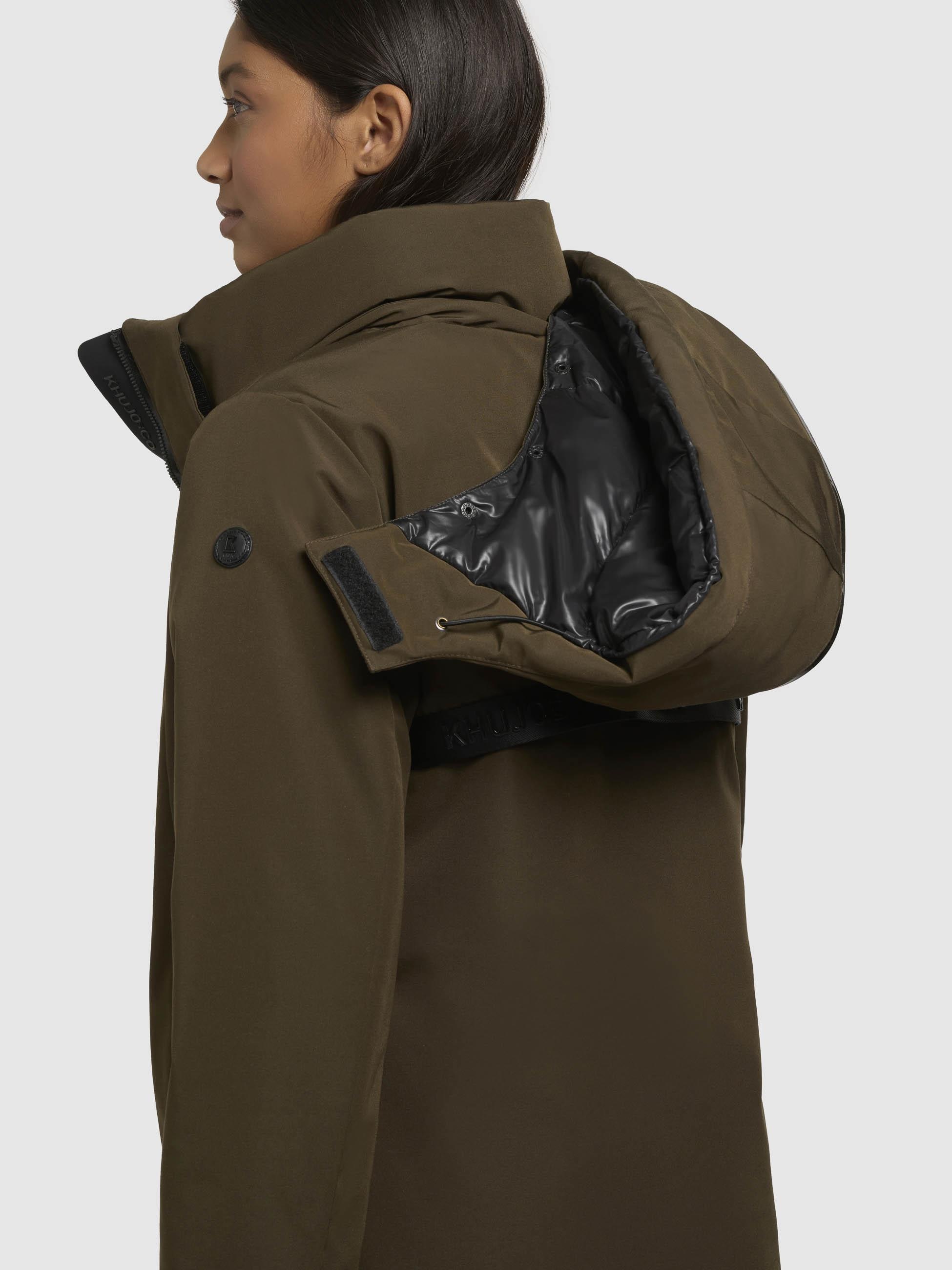 khujo Wintermantel »Wintermantel Lofi2«, Langer Damen Winterparka mit Kapuze