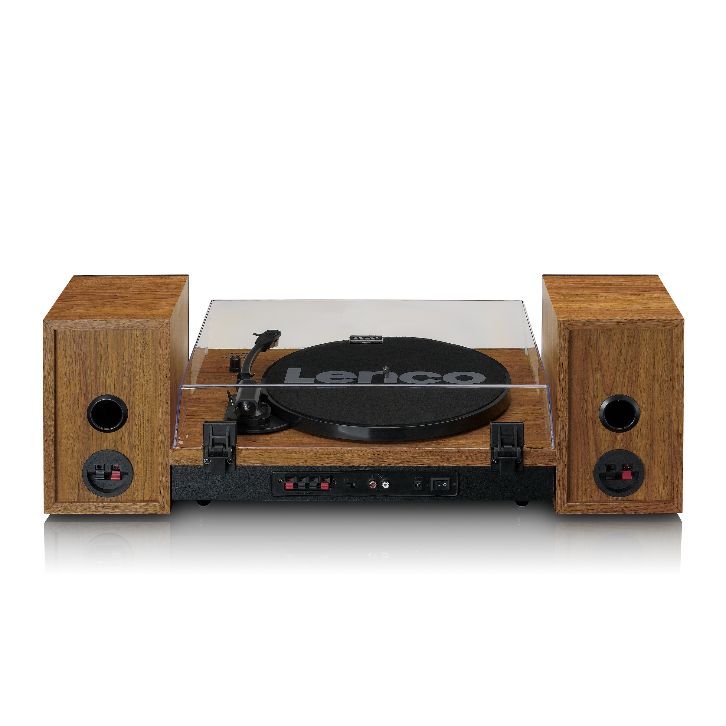 Lenco Plattenspieler »LS-310WD«, Lautsprecher im Lieferumfang, Bluetooth