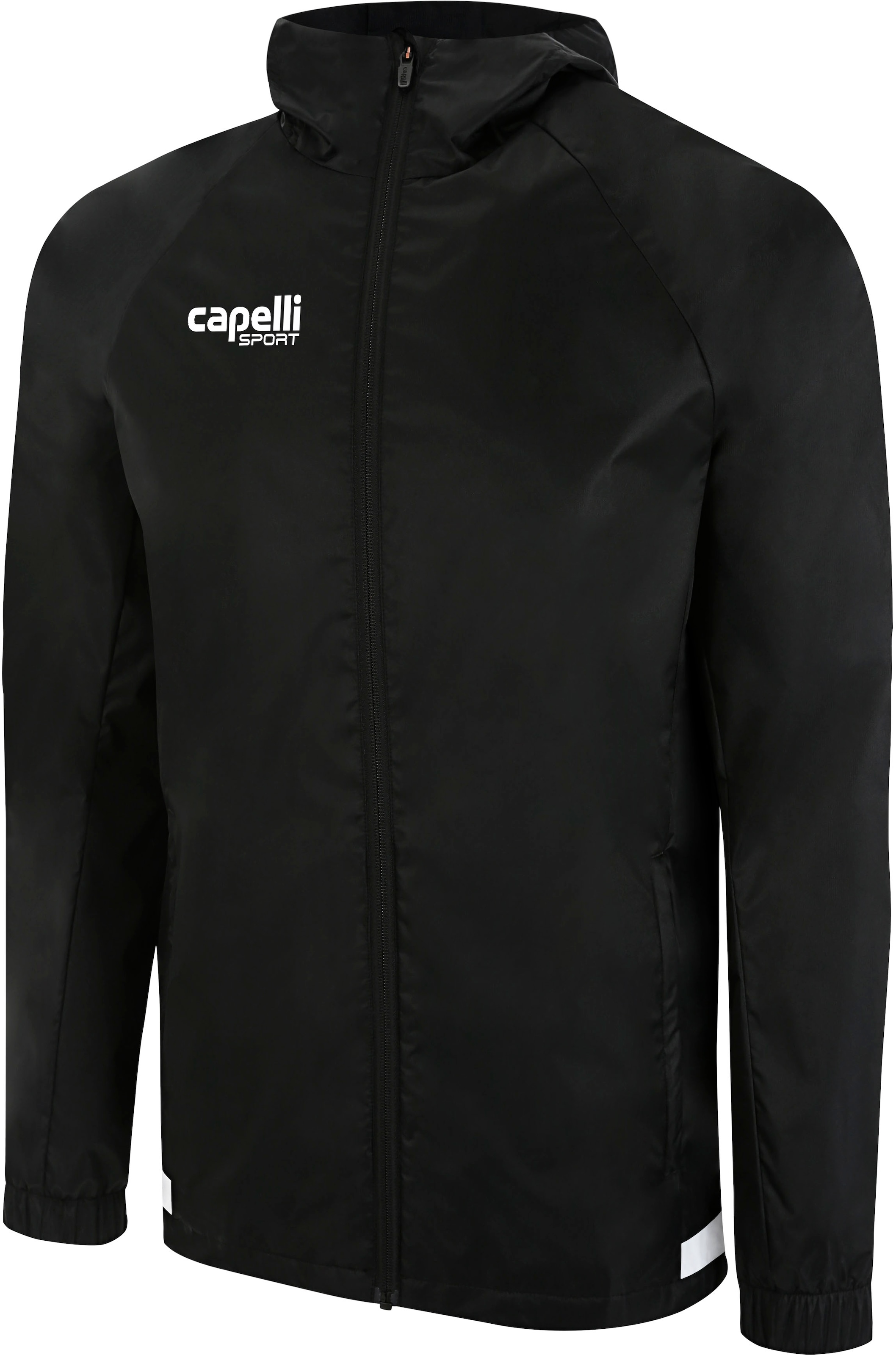 Capelli Sport Funktionsjacke, ohne Kapuze, mit seitlichen kontrastreichen Bändern