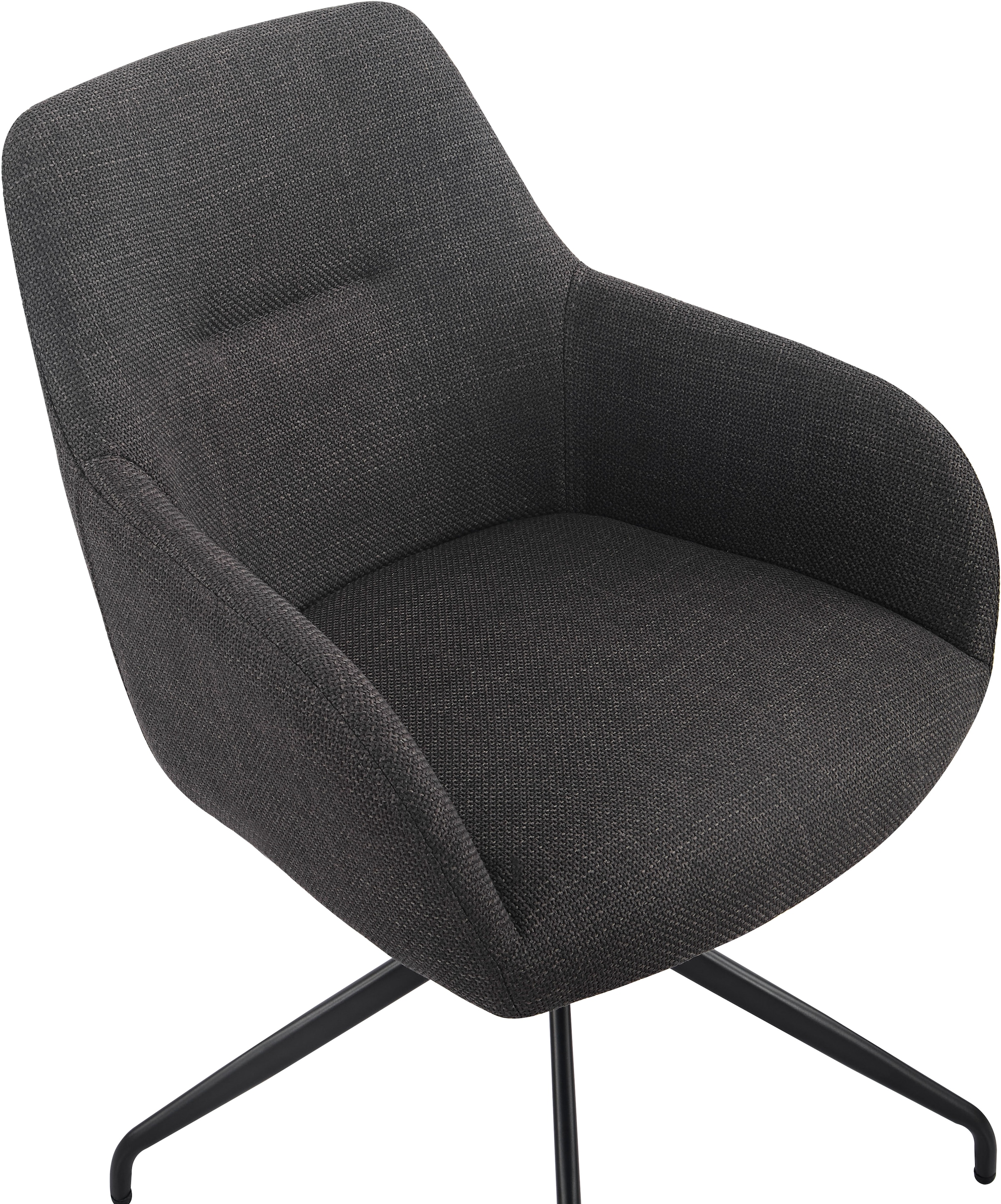 HELA Armlehnstuhl »TRIEST« (Set) 1 Stk.Sessel, 360° drehbar, Gestell abgeknickt, Relaxfunktion, Armlehnen