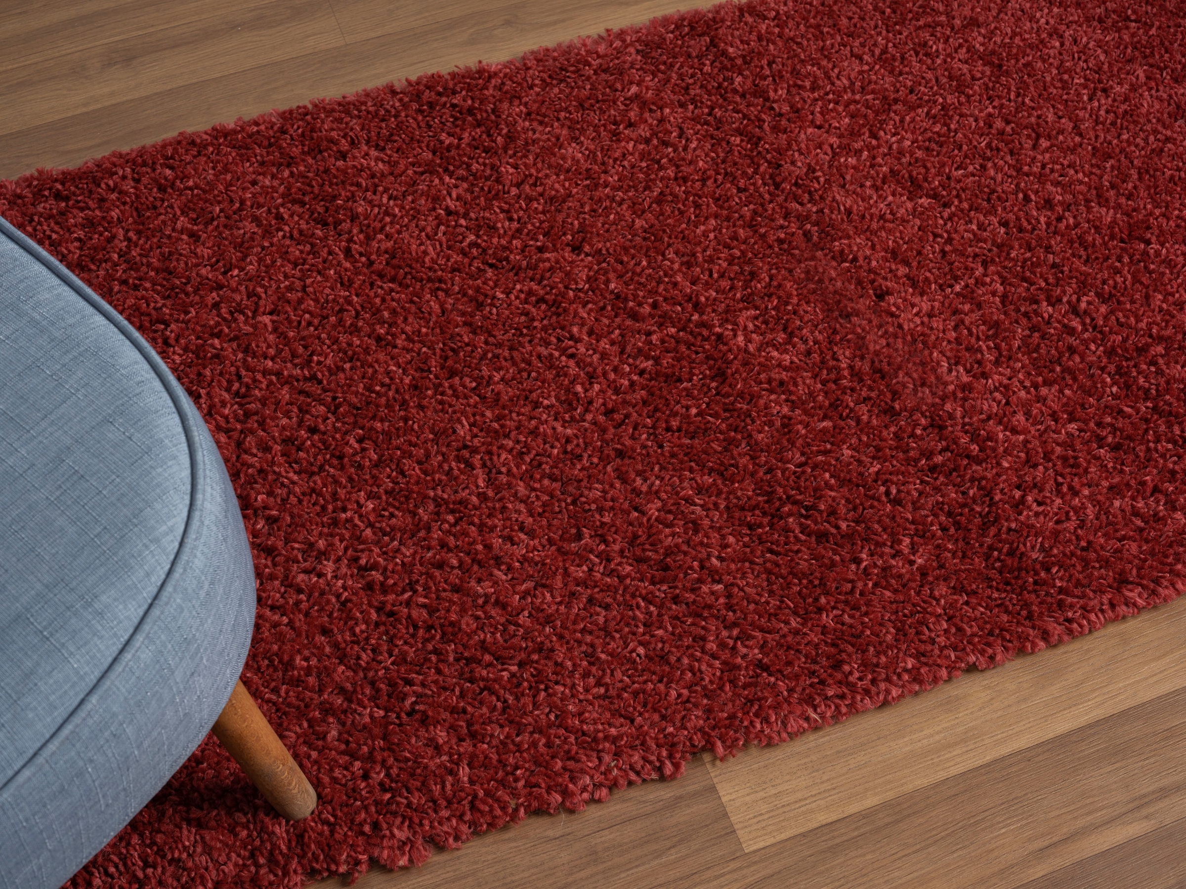 Myflair Möbel & Accessoires Hochflor-Läufer »My Shaggy« rechteckig 37 mm Höhe Shaggy, Uni Farben, leicht glänzend, Microfaser, extra flauschig