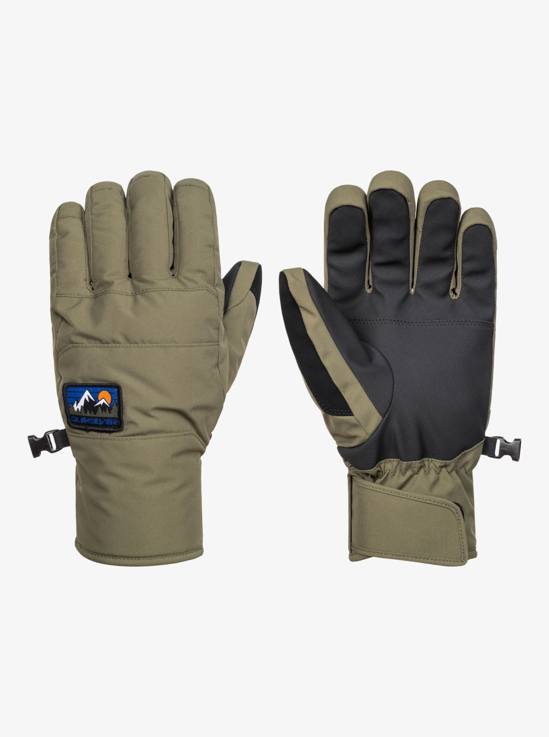 Quiksilver Herren Snowboardhandschuhe »Cross« in braun, Größe M