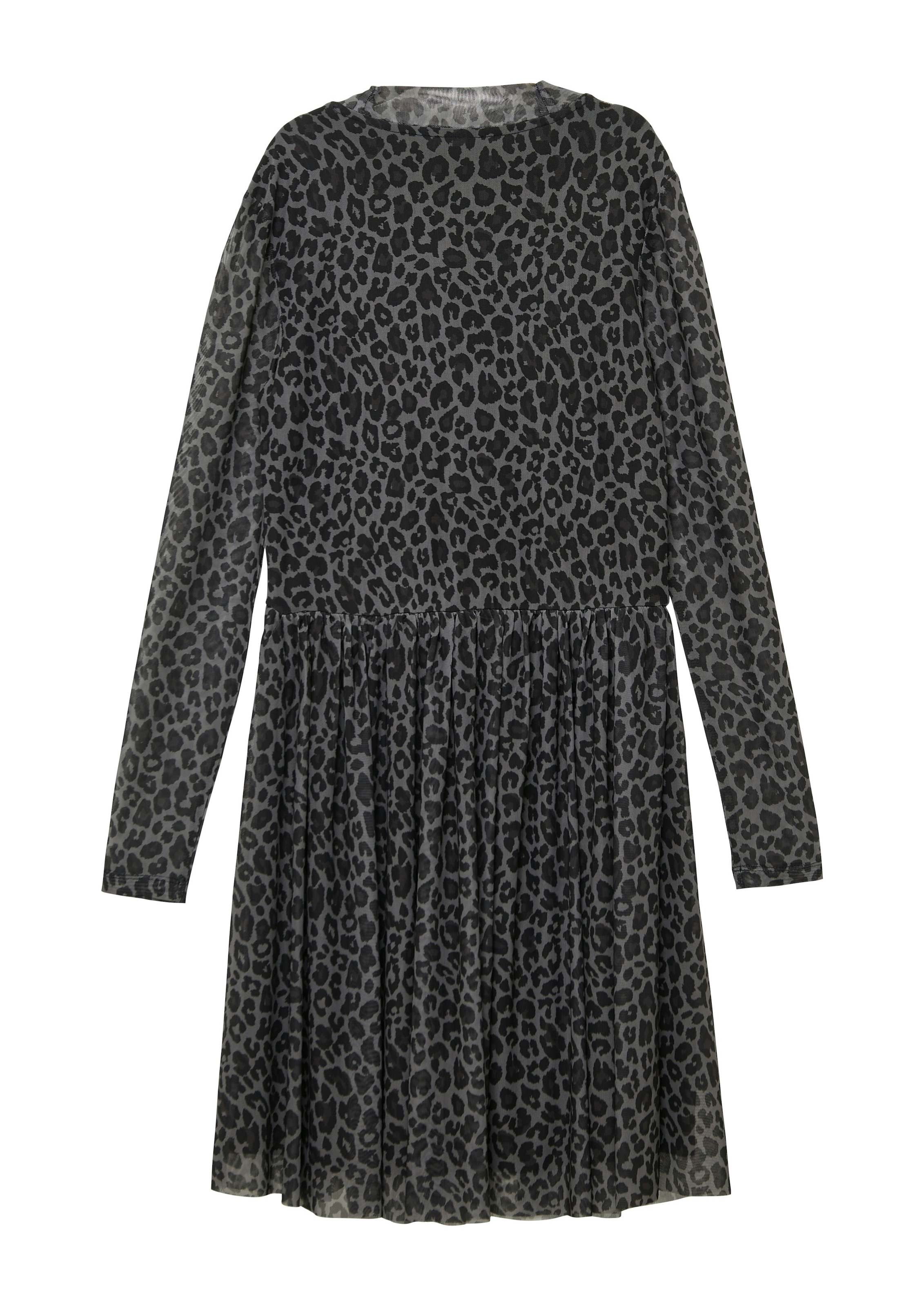 s.Oliver Junior Meshkleid Ohne Taschen mit blickdichtem Futter und All-Over-Print, für Girls