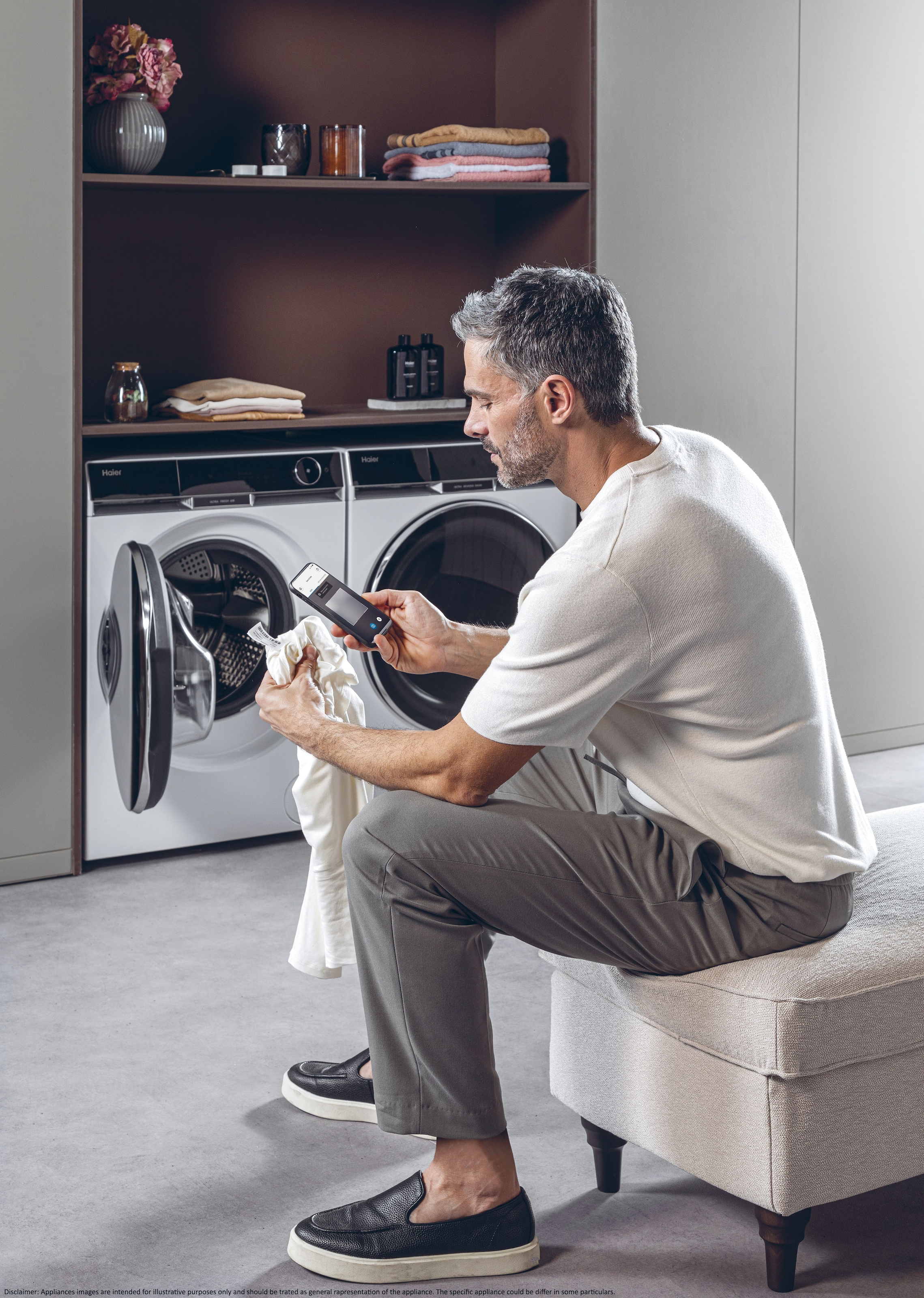 Haier Waschmaschine X SERIE 11 »HW110-BD14397U1« 11 kg 1400 U/min UltraFresh: Hält die Wäsche bis zu 12 Std. frisch