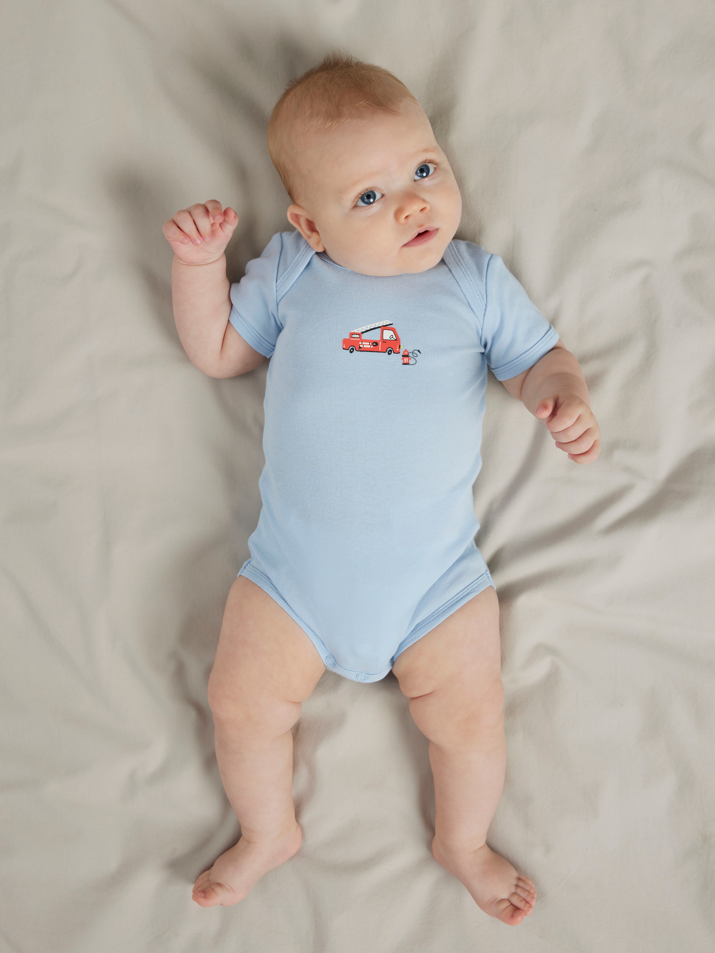 Name It Kurzarmbody »NBMBODY 3P SS FIRETRUCK NOOS« Packung, 3 tlg.