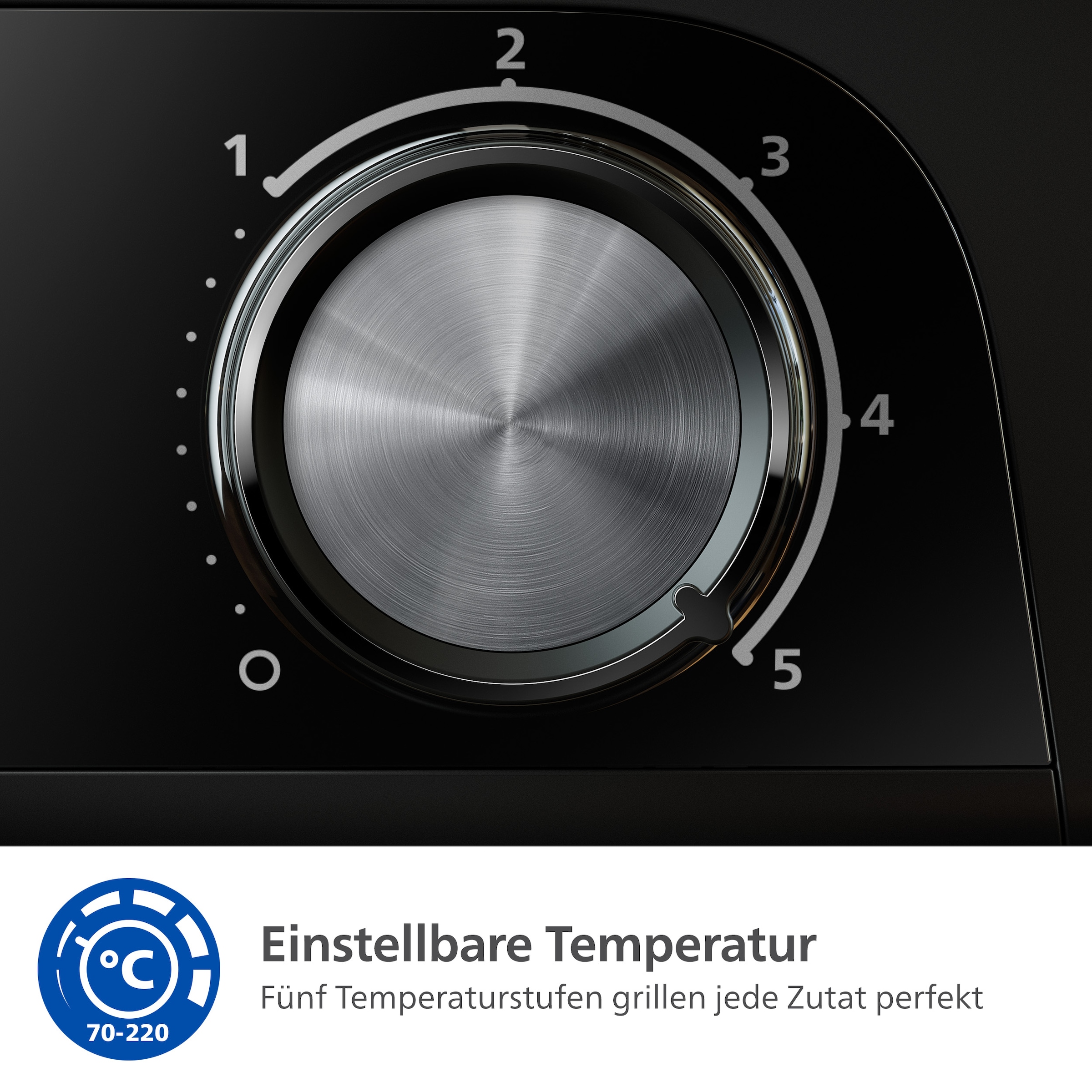 Philips Tischgrill »HD6212/90 5000 Series, Smoker und Aromainfusor«, 2400 W, mit einstellbarer Temperatur u. Grillfläche von 1250 cm²