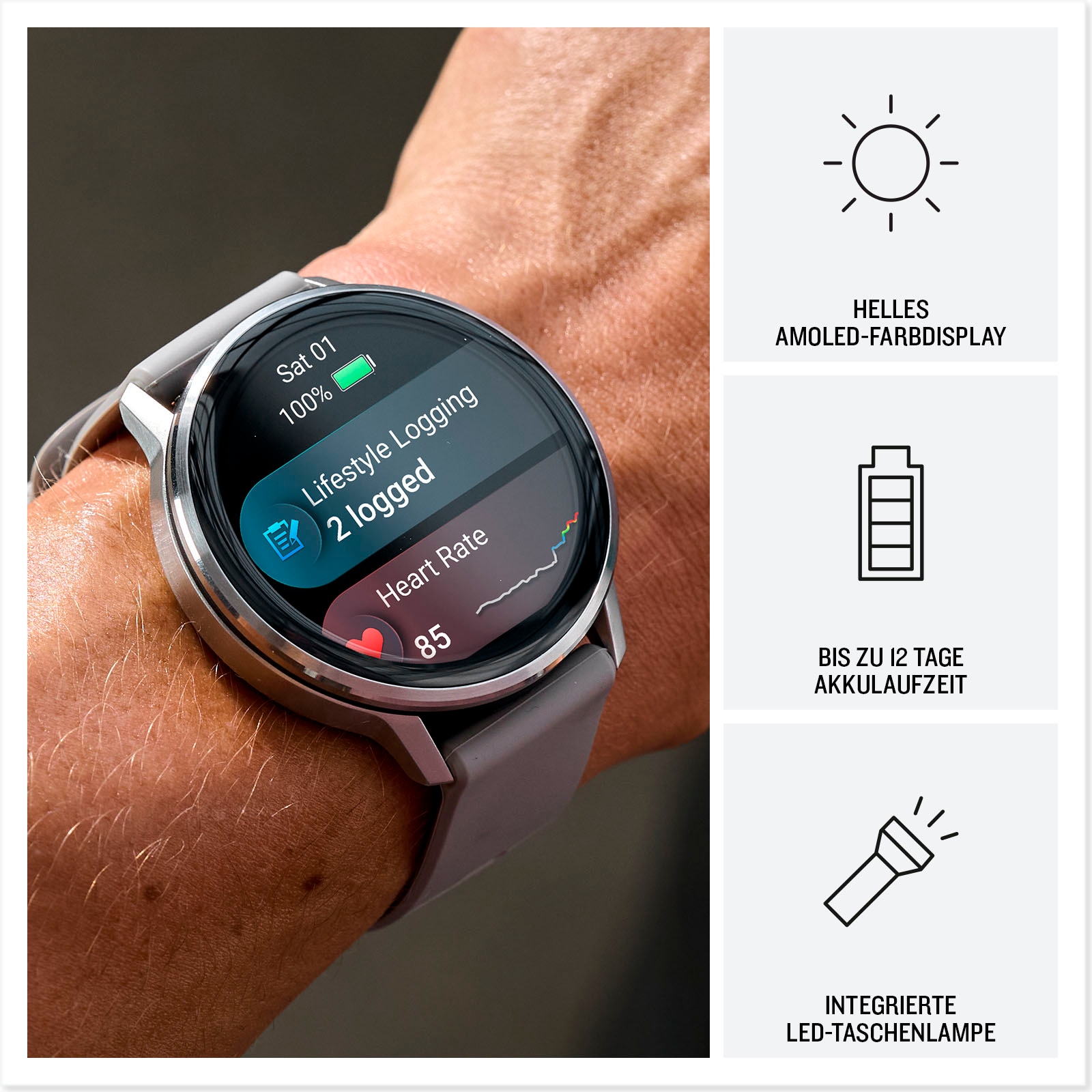 Garmin Smartwatch »Venu 4«(45/ 1,4 ″) Garmin