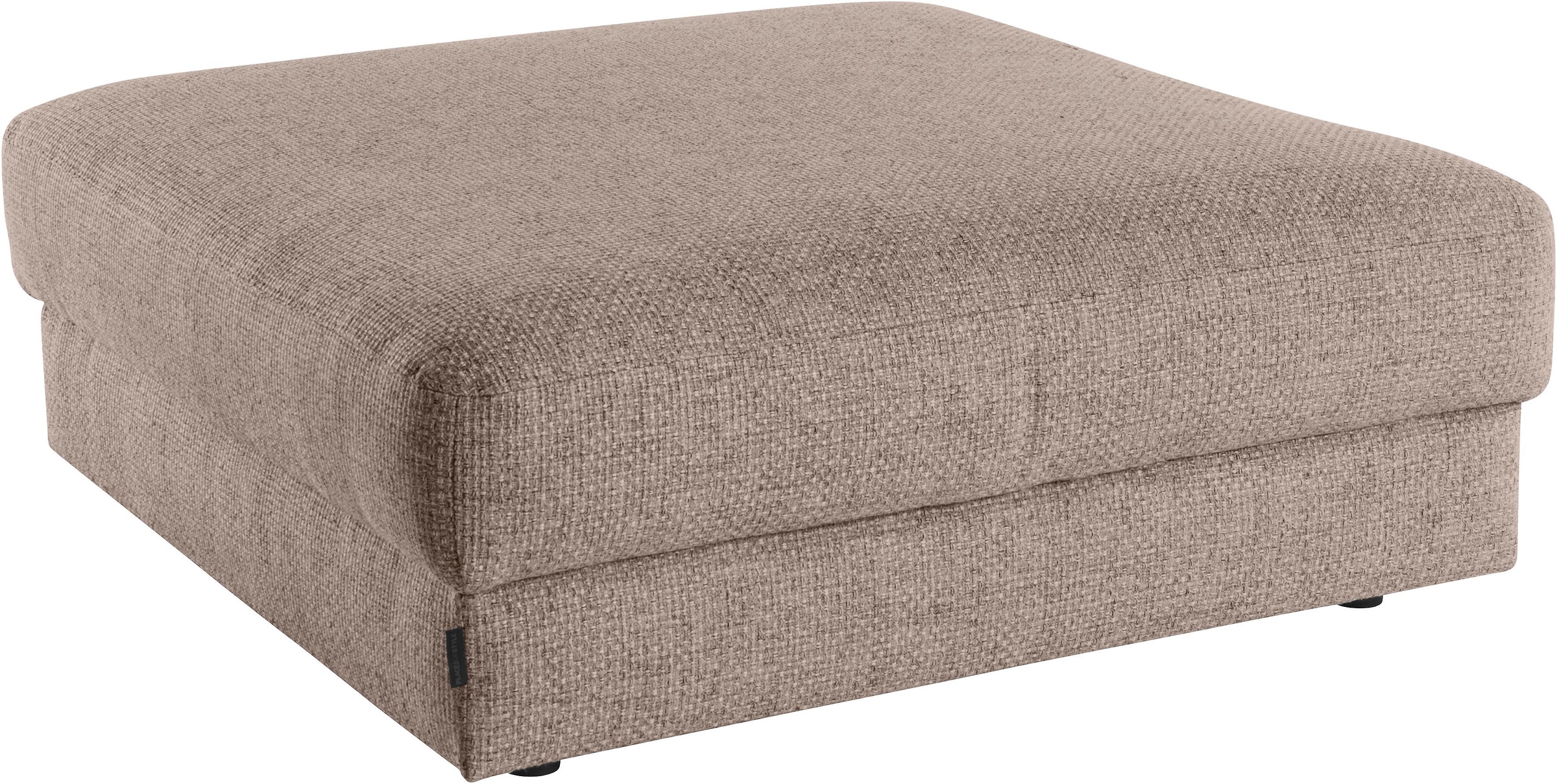 Places of Style Sofa-Mittelelement »Bloomfield Mega Hocker in 2 Größen«, passende Erweiterung zur Serie "Bloomfield", als Mittelelement passend