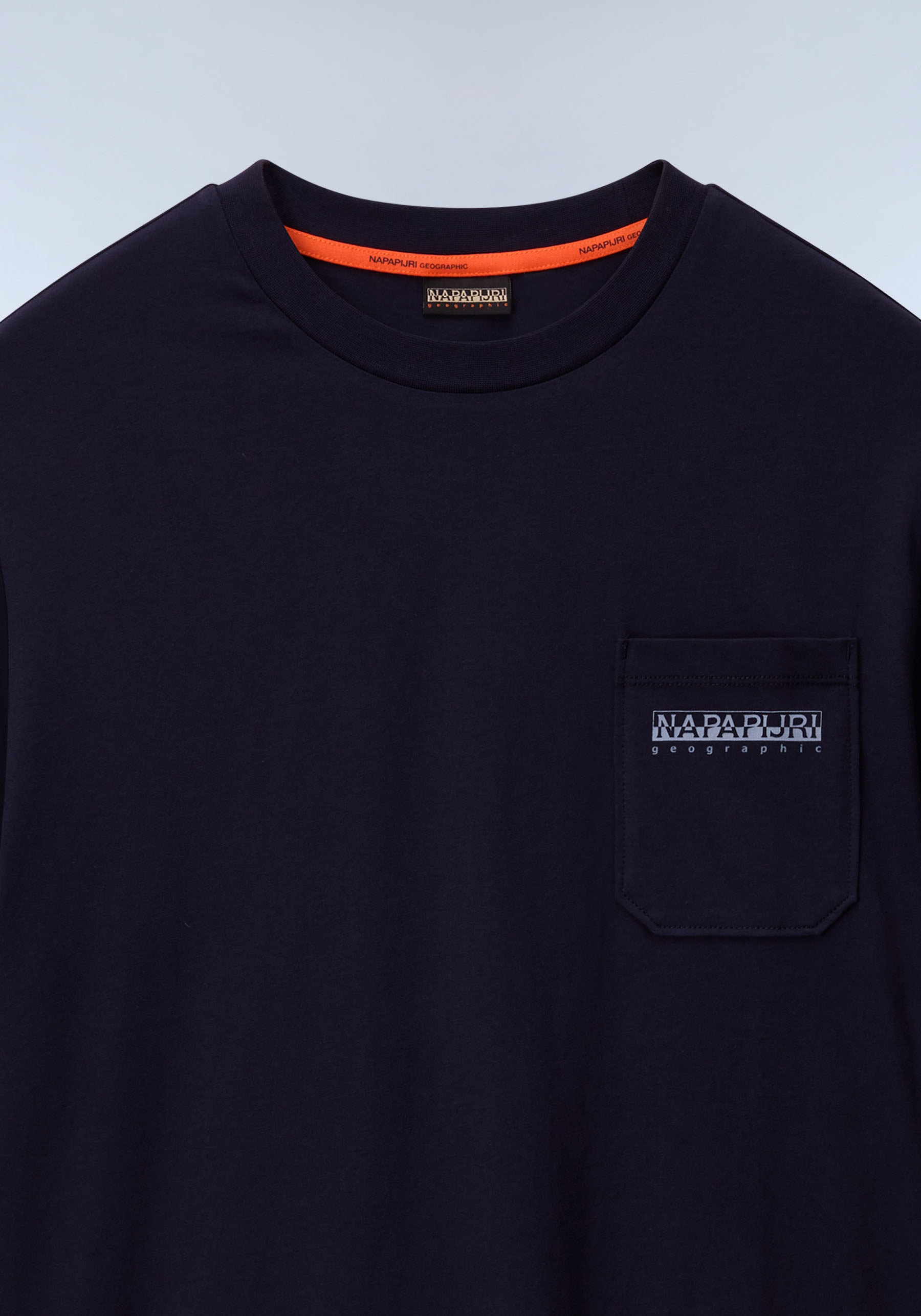 Napapijri T-Shirt »S-FANES«, Regular fit mit Rundhalsausschnitt