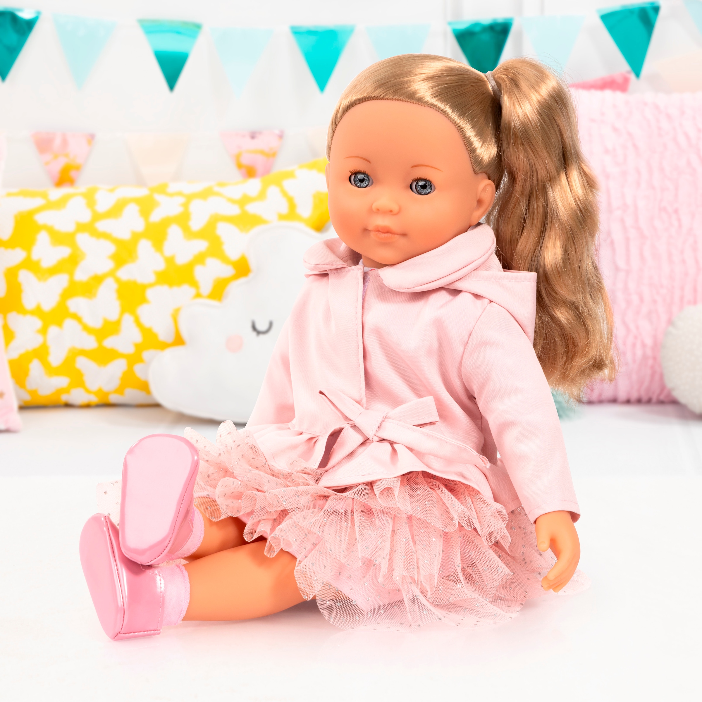 Bayer Stehpuppe »Charlene, 46 cm, rosa«, mit Funktion