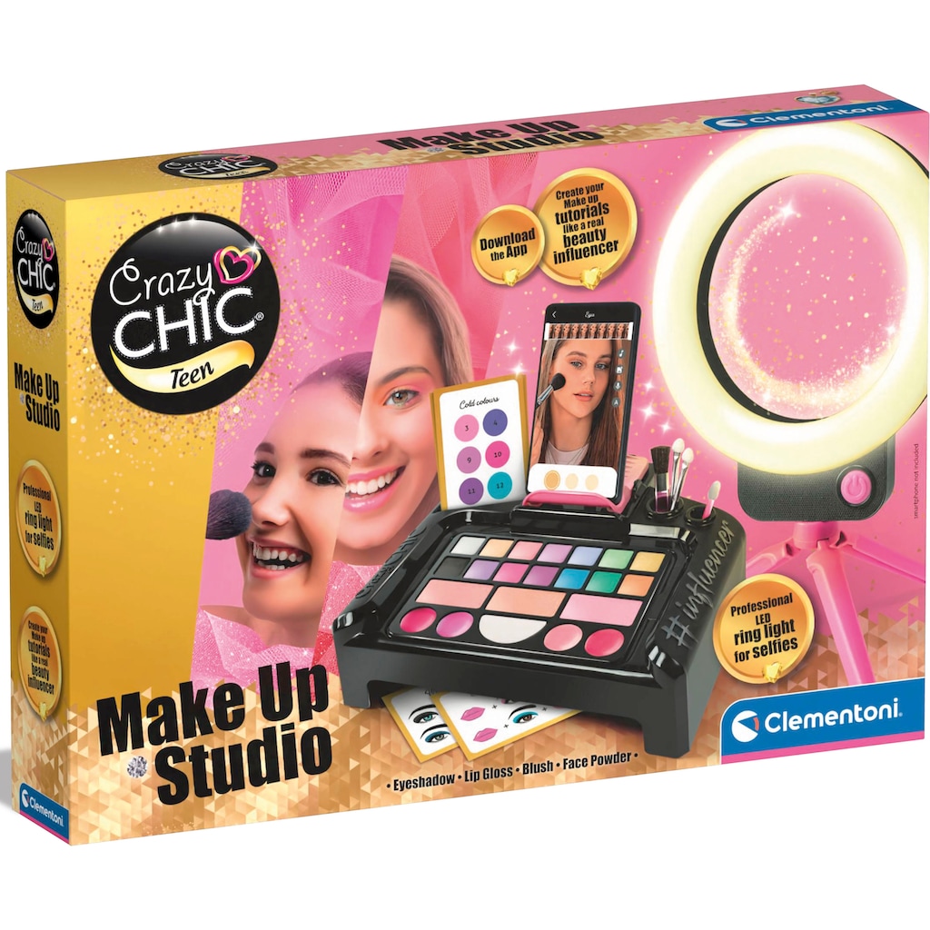 Clementoni® Kreativset »Crazy Chic, Make-up Artist«