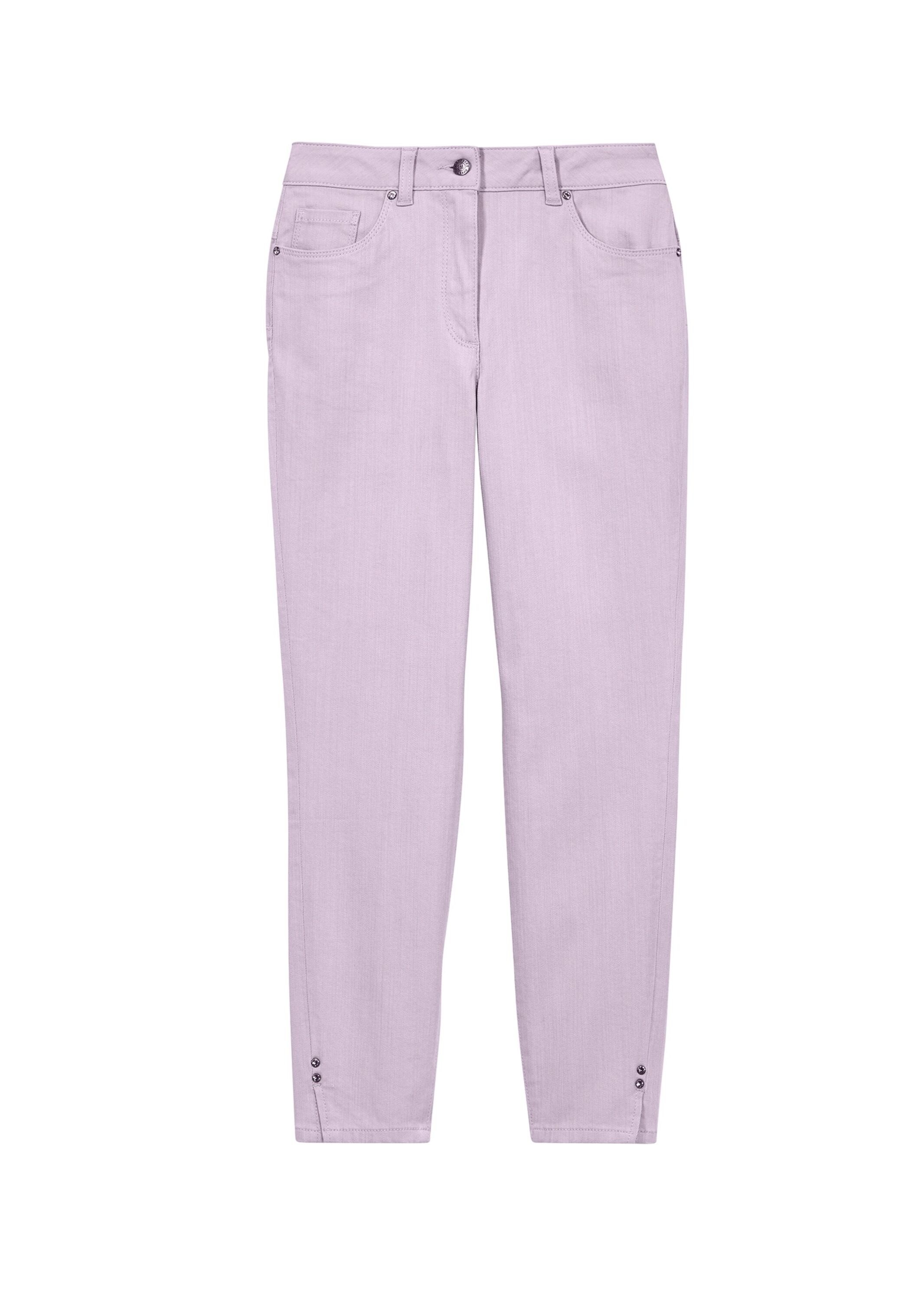 MADELEINE Regular-fit-Jeans »7/8 Jeans Schlanke 7/8-Jeans mit Strass-Dekoration«