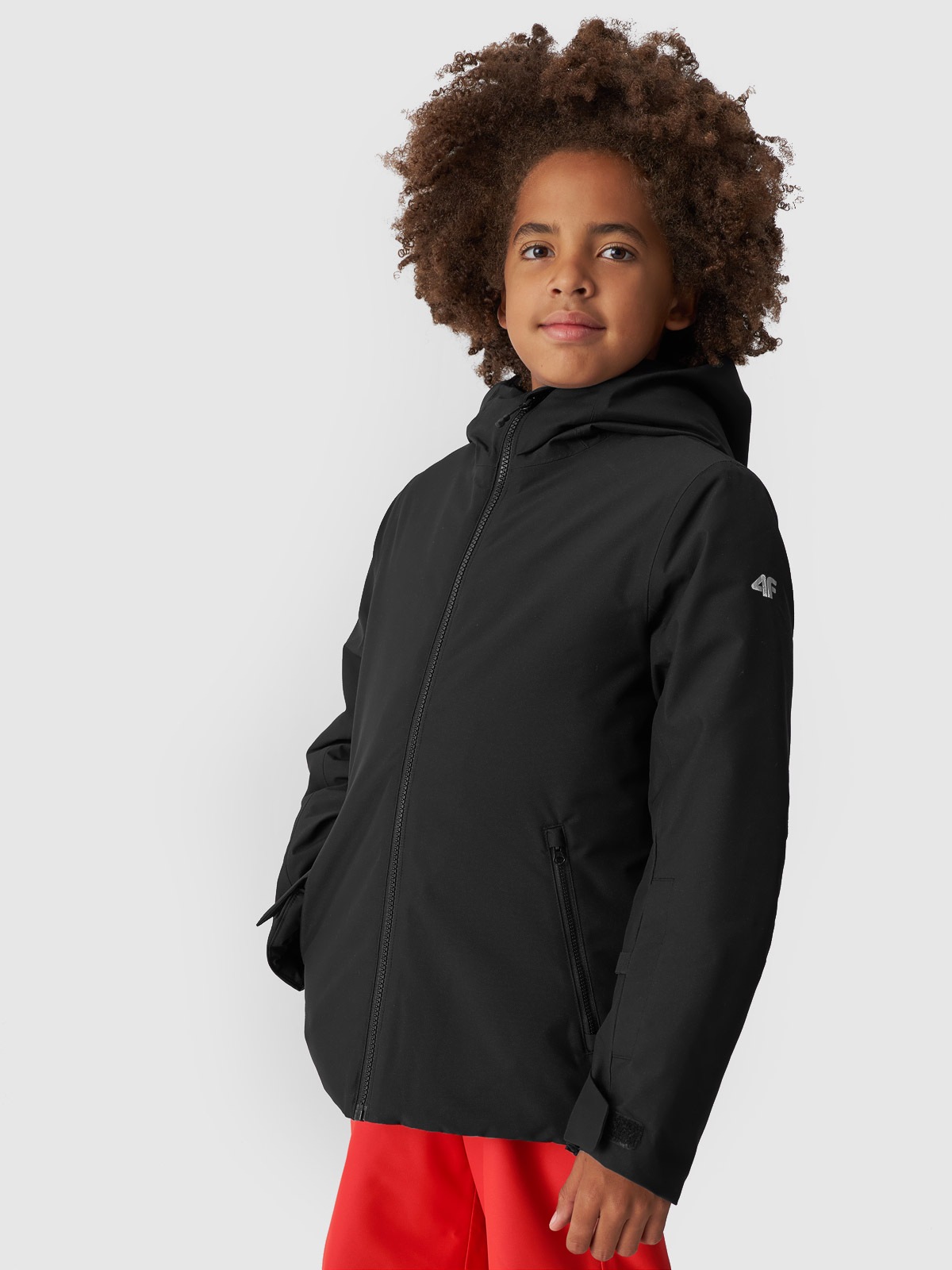 4F Skijacke, mit Kapuze, Winterjacke