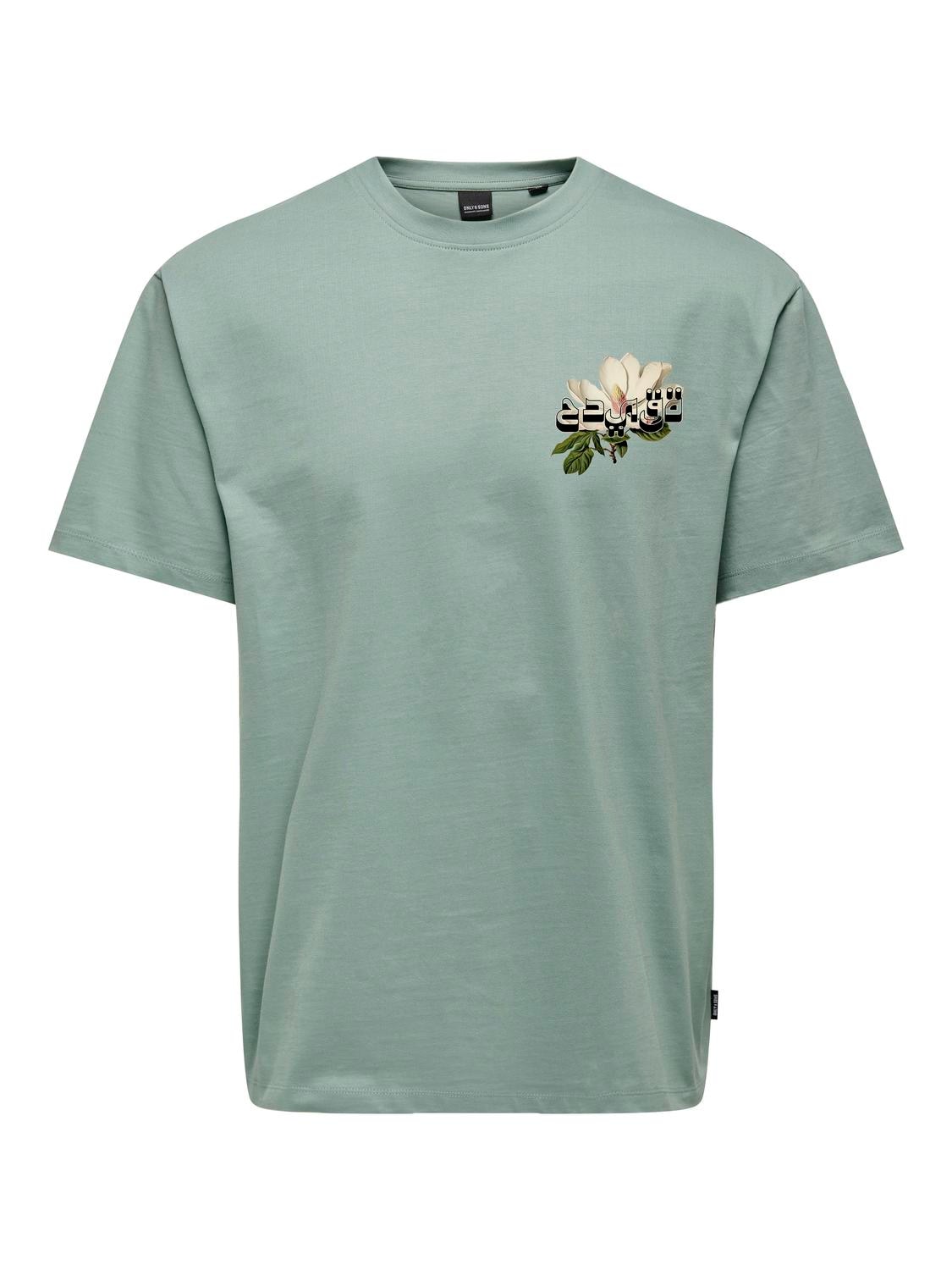 ONLY & SONS T-Shirt »ONSFRANK RLX SS TEE NOOS« Baumwolle, relaxed fit