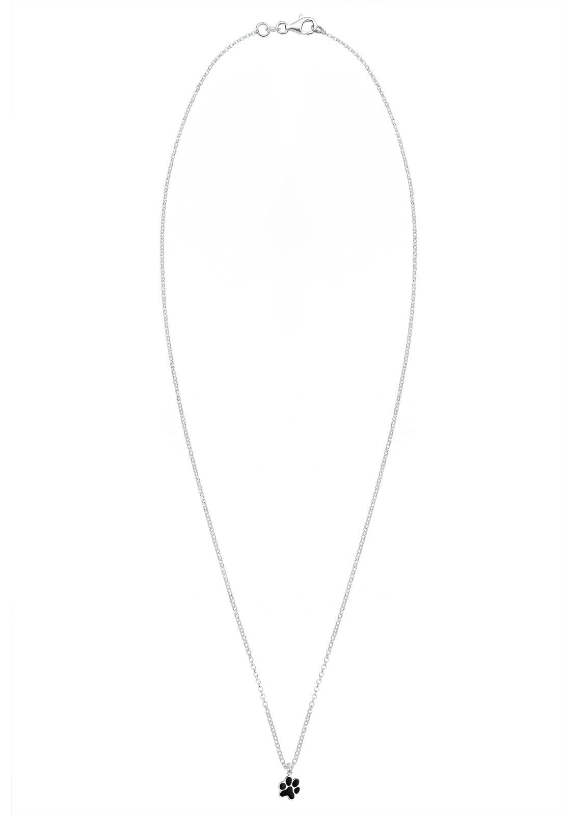 Elli Kette mit Anhänger »Halskette Pfote 925 Sterling Silber«