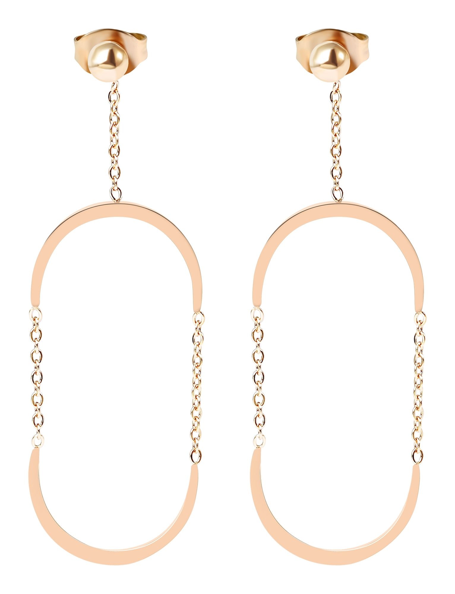 Adelia´s Paar Ohrhänger »Damen Ohrringe aus Edelstahl«