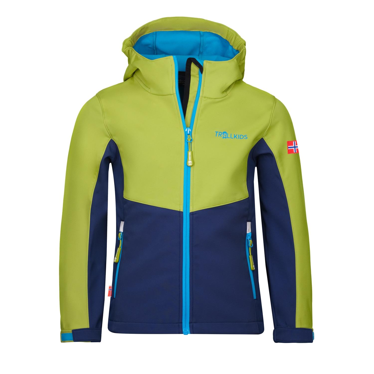 TROLLKIDS Softshelljacke »KIDS KRISTIANSAND JACKET« für Kinder und Jugendliche geeignet, Langarm-Ausführung