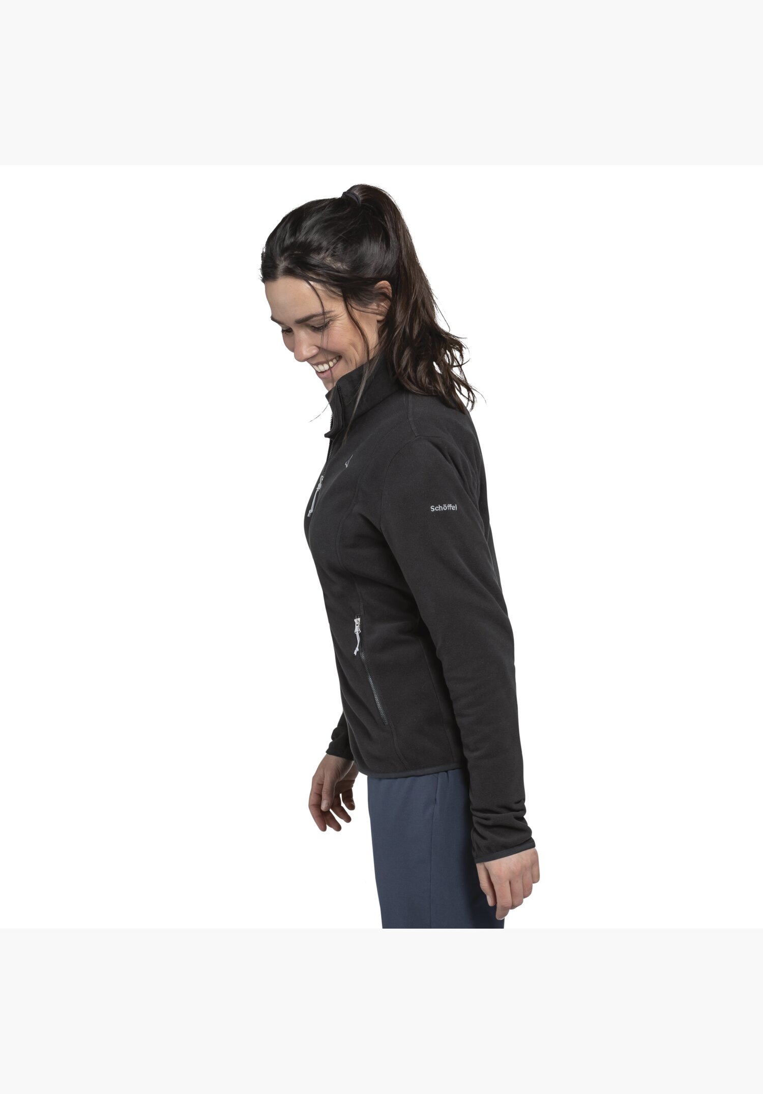 Schöffel Fleecejacke »Fleece Jk Style Ash WMS« 1 Stk. tlg. Wärmend, atmungsaktiv Übergangsjacke