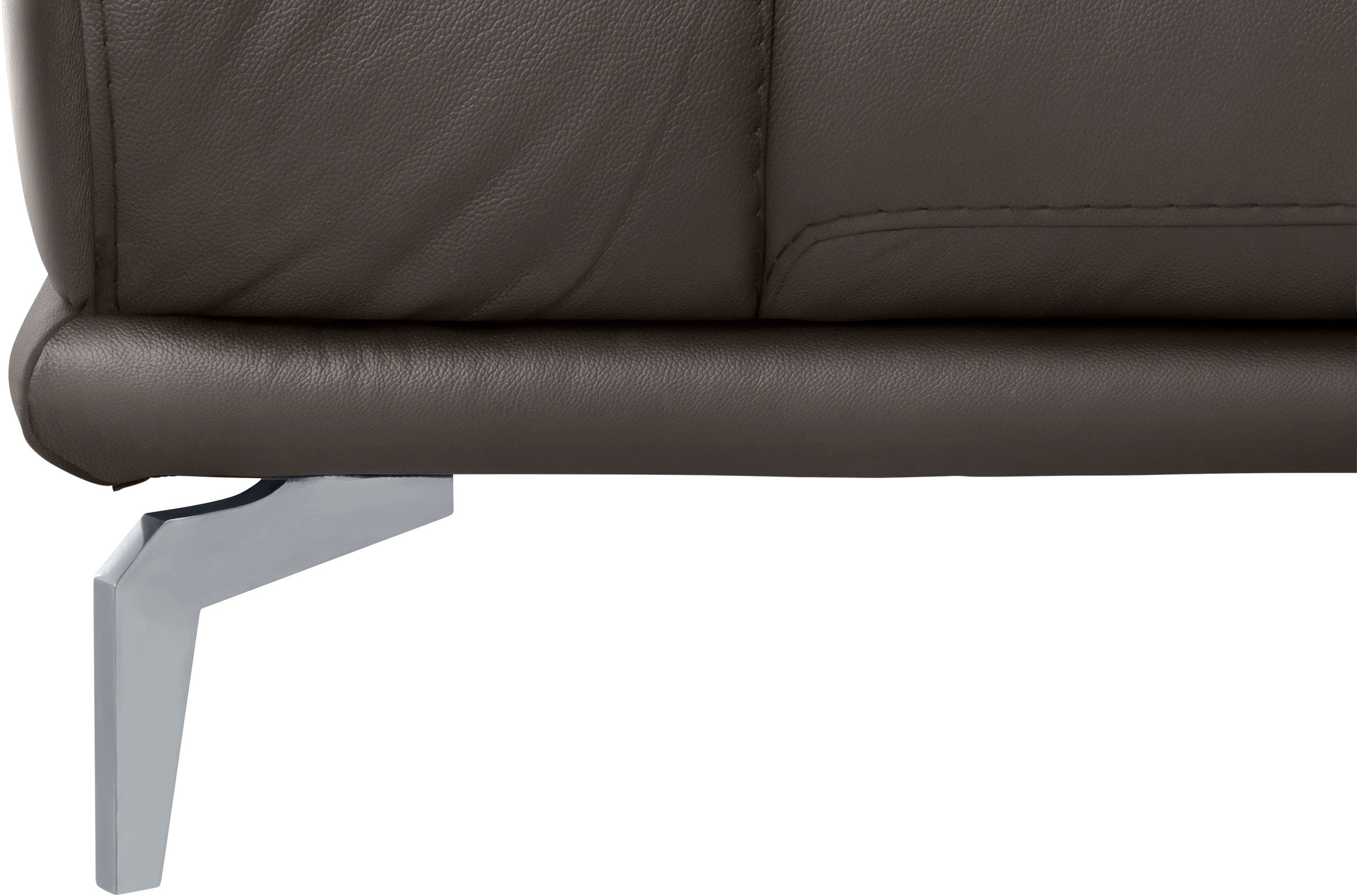 W.SCHILLIG 2-Sitzer »montanaa«, mit Metallfüßen in Silber matt, Breite 192 cm