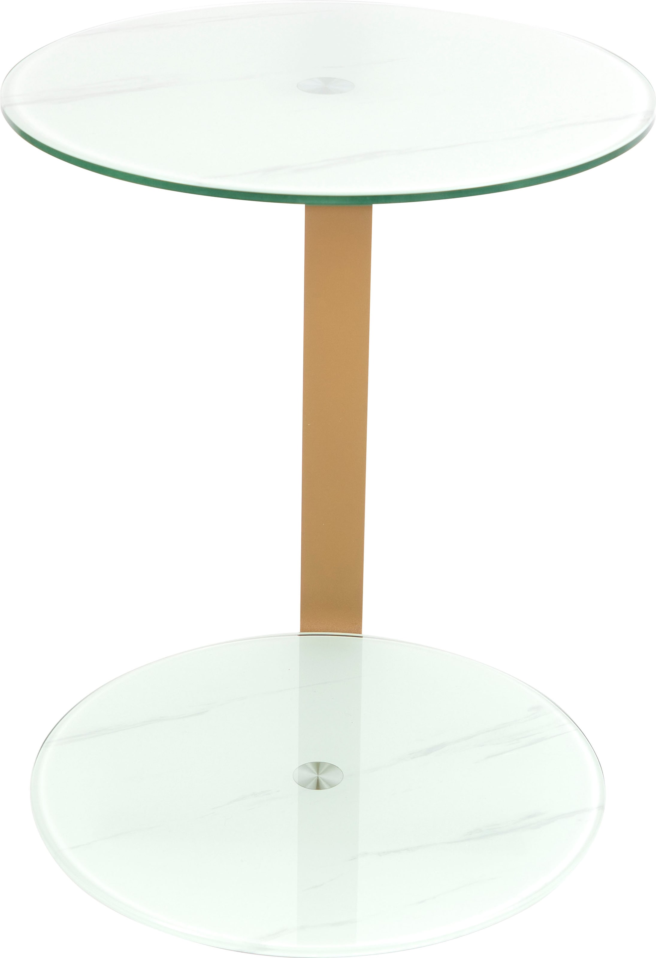 Kayoom Beistelltisch »Quentin 525, Sofa-Beistelltisch,mit Metallgestell«, (1 St.), Gestellfuß auch als Ablage, elegante Form und Farbvarianten