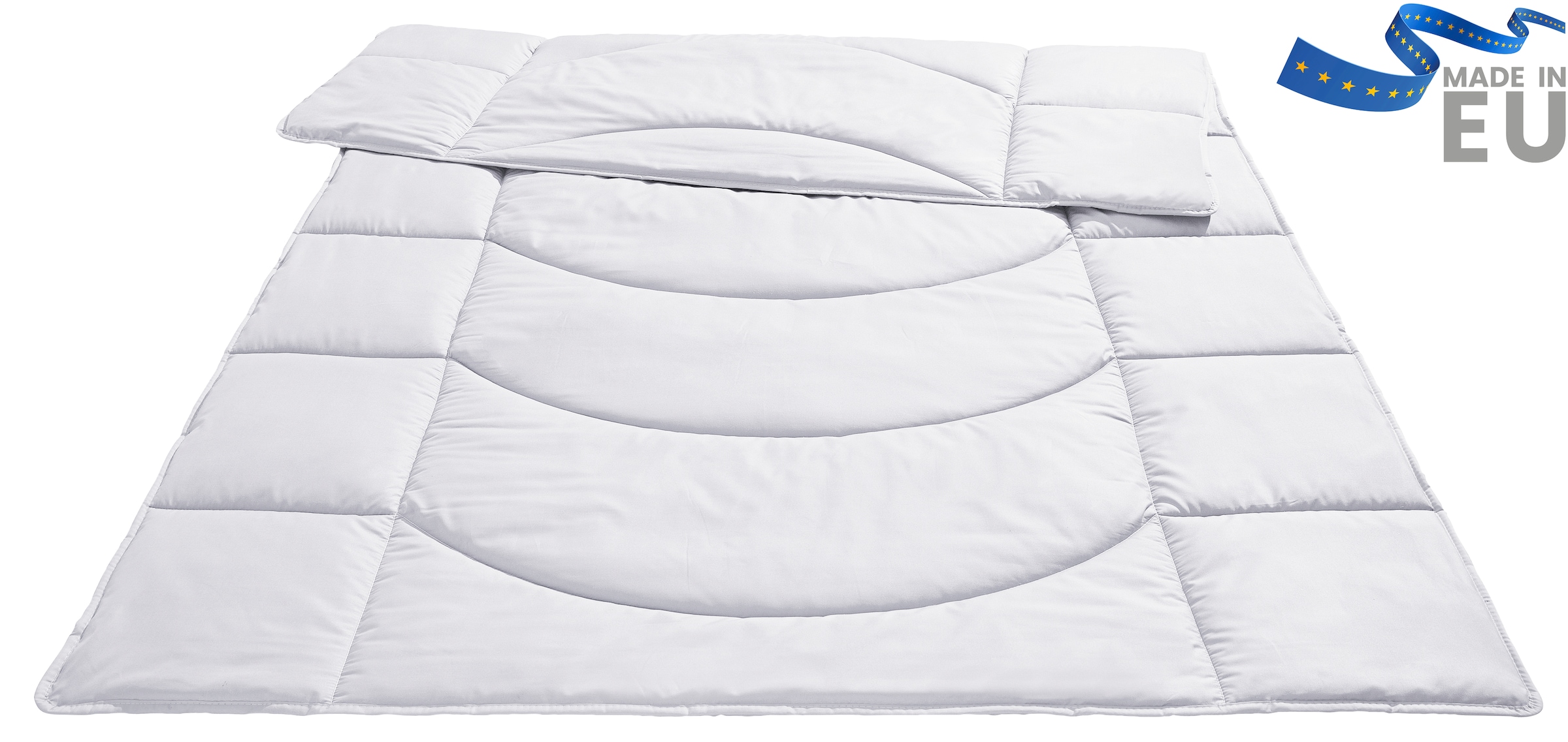 OTTO home Microfaserbettdecke »Microlux, Bettdecke 135x200 cm, und Übergrößen bis 240x220cm« normal Füllung Feuchtigkeitsregulierende 3D Klimafaser (Polyester) 1 Stk. tlg. Bettdecken in 4 Farben, Sommer, Winter, 4 Jahreszeiten, Decke