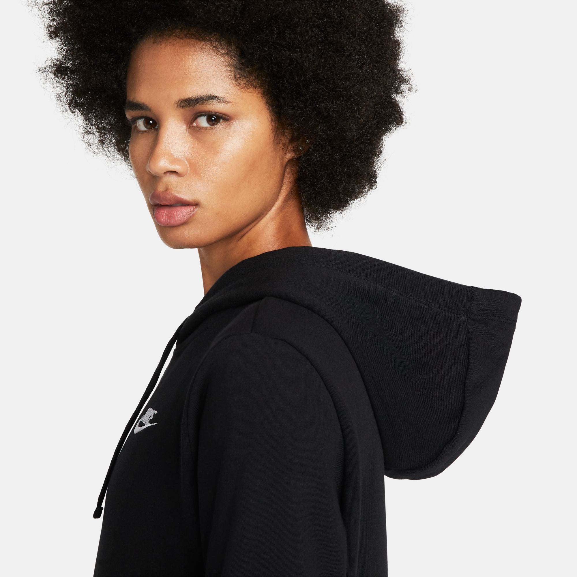 Nike Sportswear Kapuzensweatshirt »CLUB FLEECE WOMEN'S PULLOVER HOODIE«, Damen Kapuzenpullover aus weichem Fleece Material