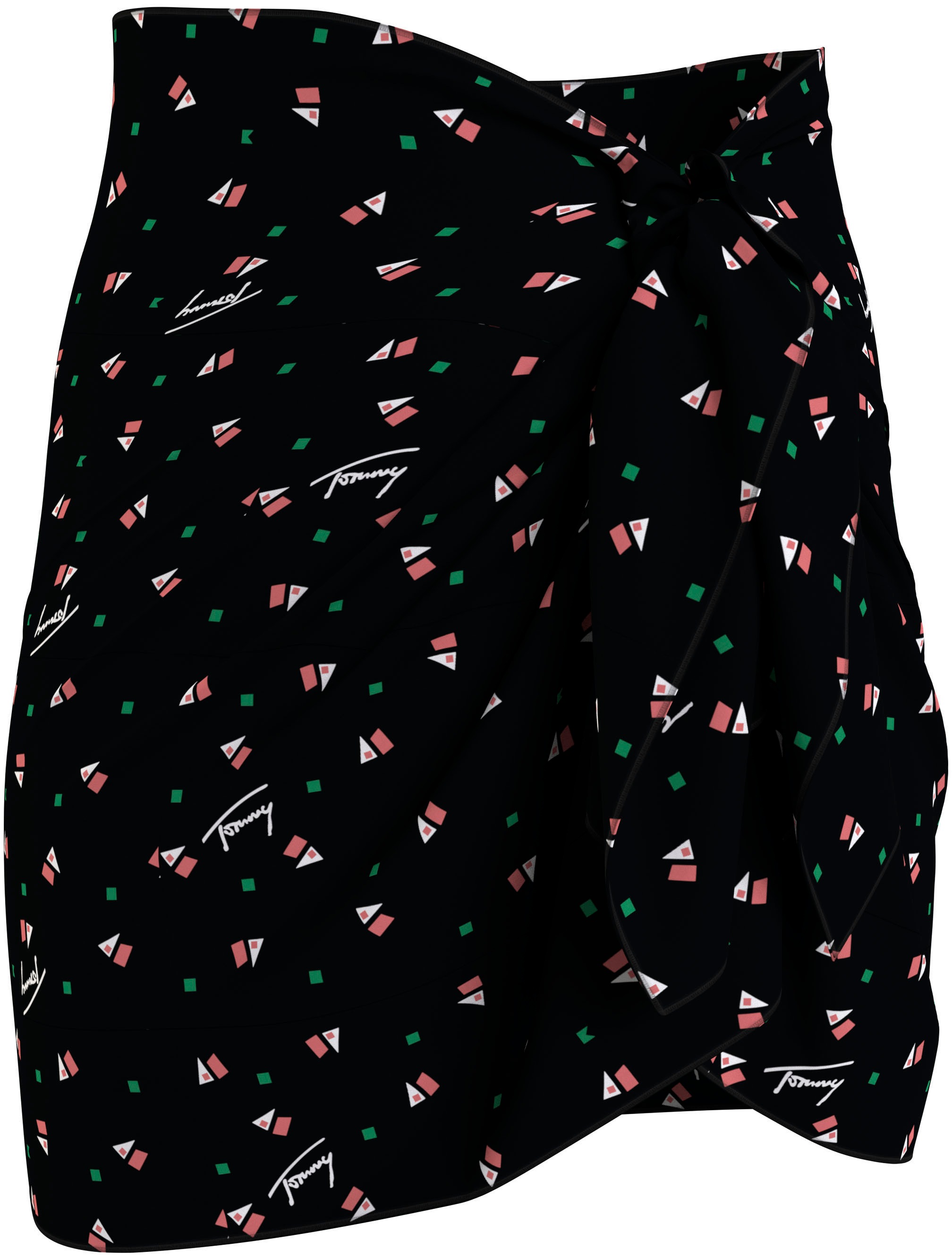 Tommy Hilfiger Swimwear Strandrock »MINI SARONG PRINT«, mit dezenten Logoschriftzügen kaufen