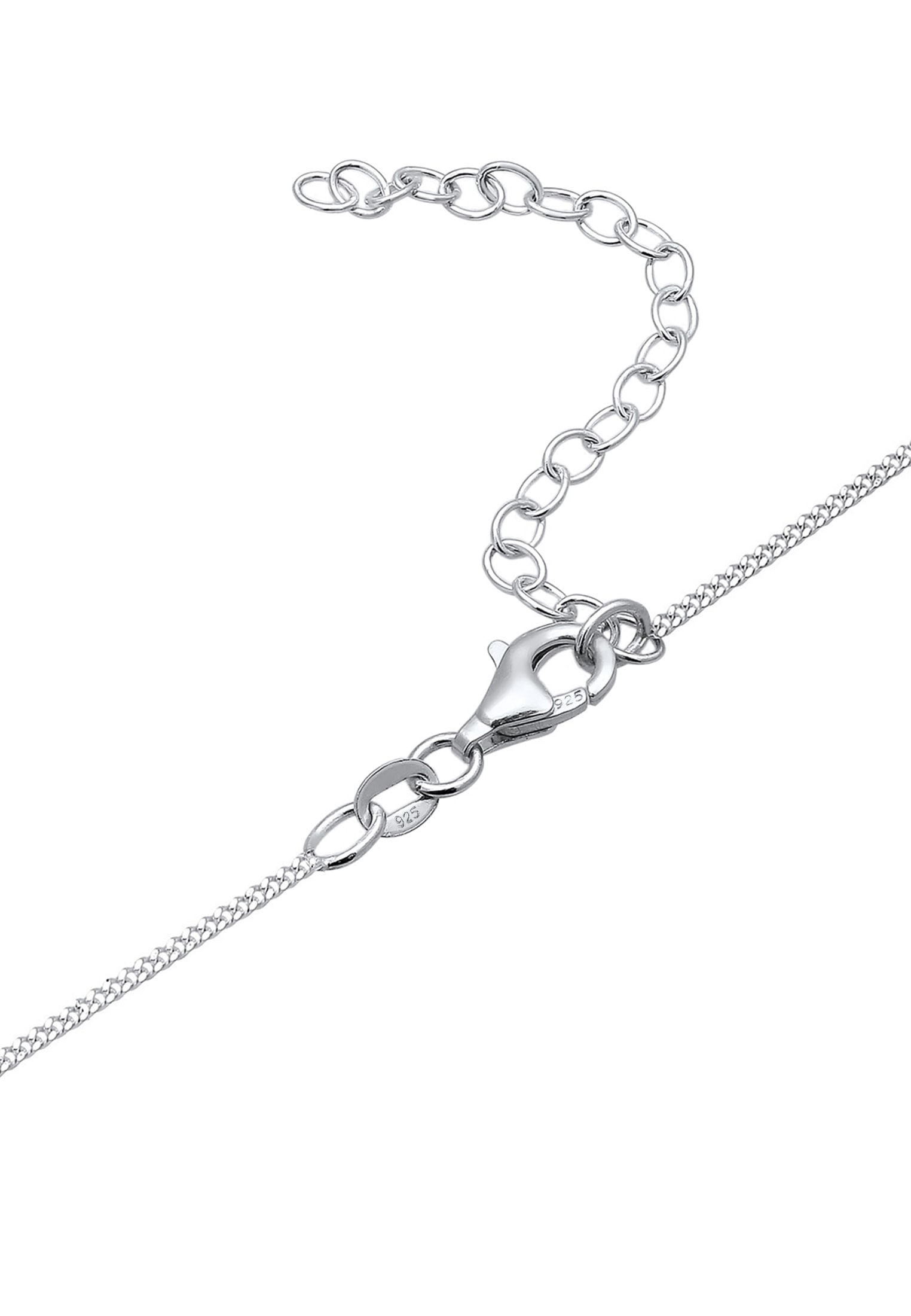 Elli Choker »Halskette Choker Kreuz Religion Zirkonia 925 Silber«