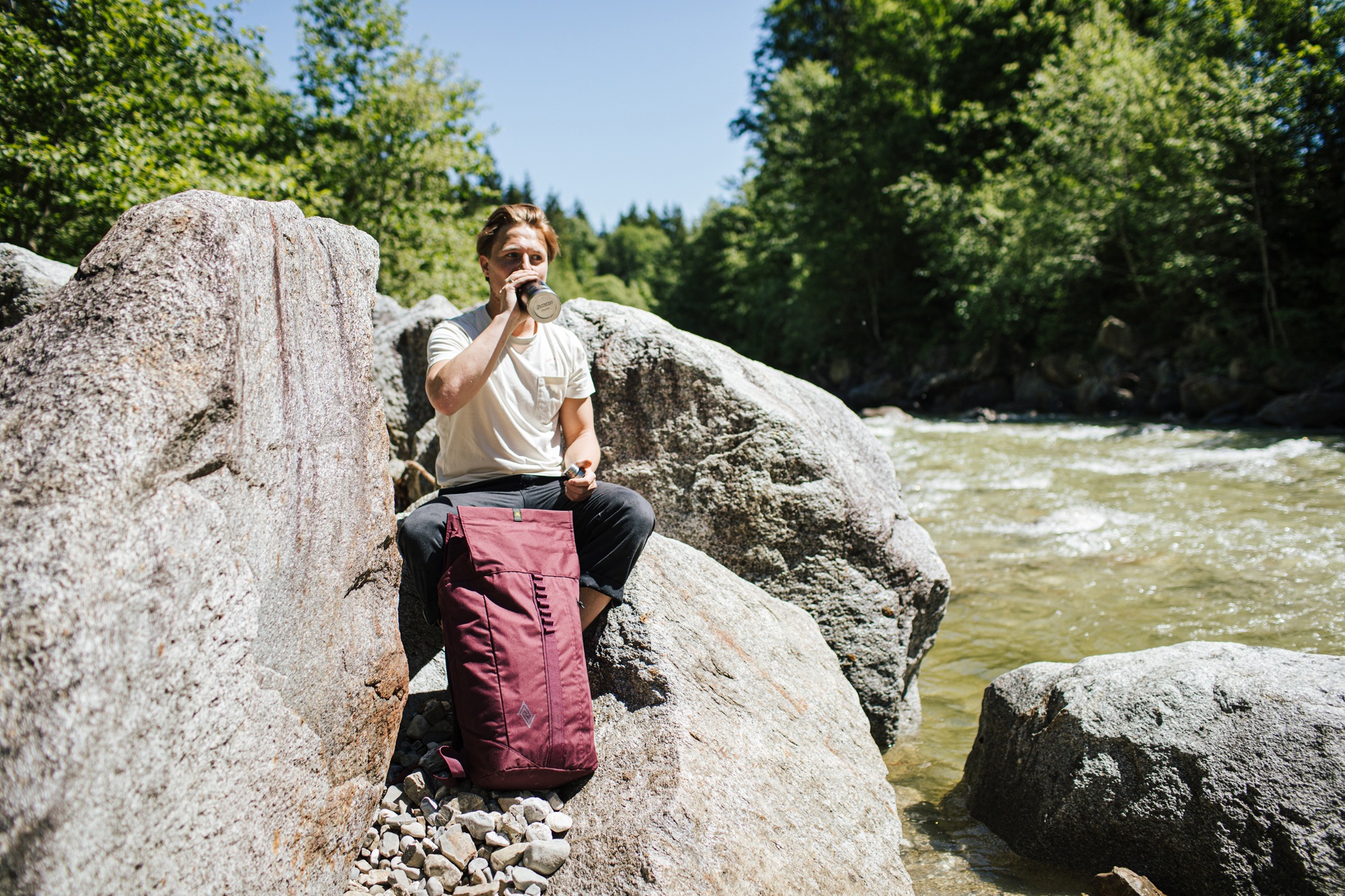 NITRO Freizeitrucksack »Scrambler«, Rucksack für Alltag, Arbeit & Reise mit Roll-Top, Cityrucksack