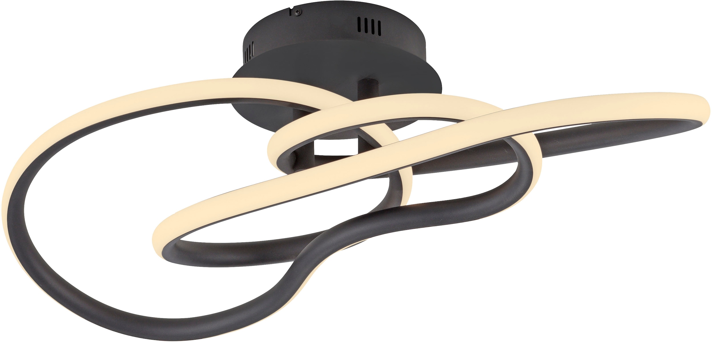 Paul Neuhaus LED Deckenleuchte »TWIST« LED-Board 1 Stk. Warmweiß Stufenlos dimmbar über Lichtschalter, Memoryfunktion