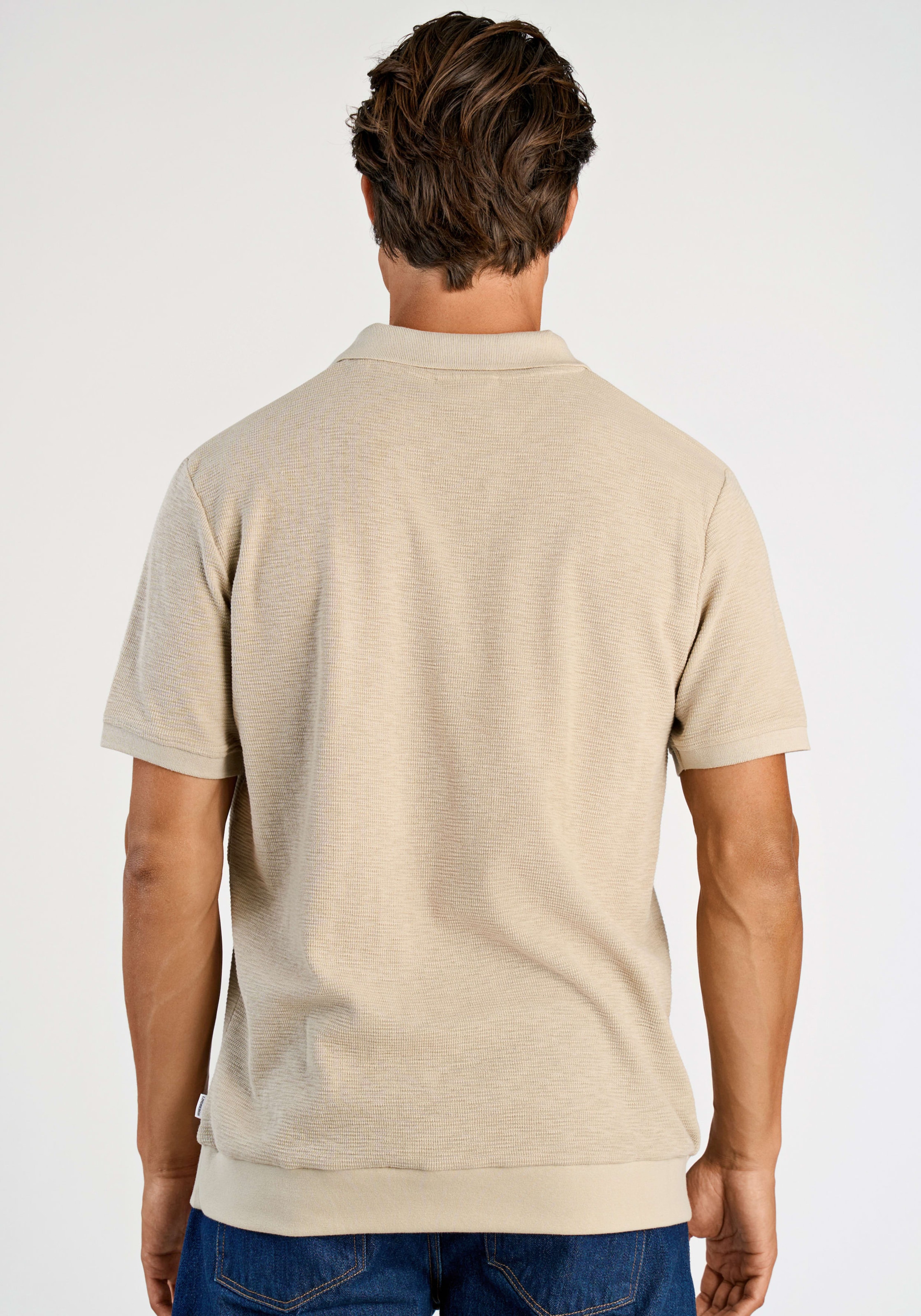 LINDBERGH Kurzarmshirt mit Polokragen