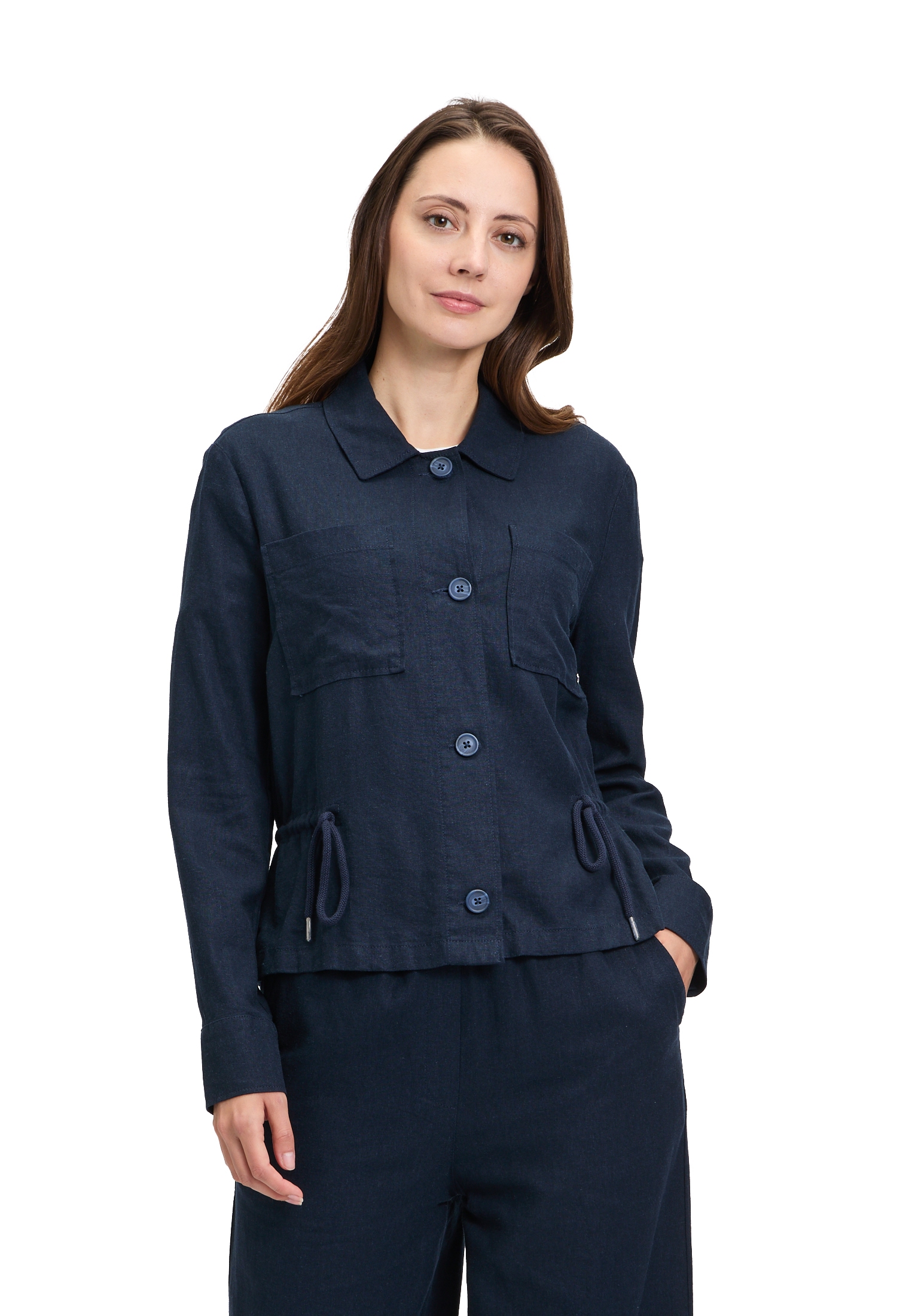 Betty&Co Jackenblazer »Casual-Jacke mit Taschen«