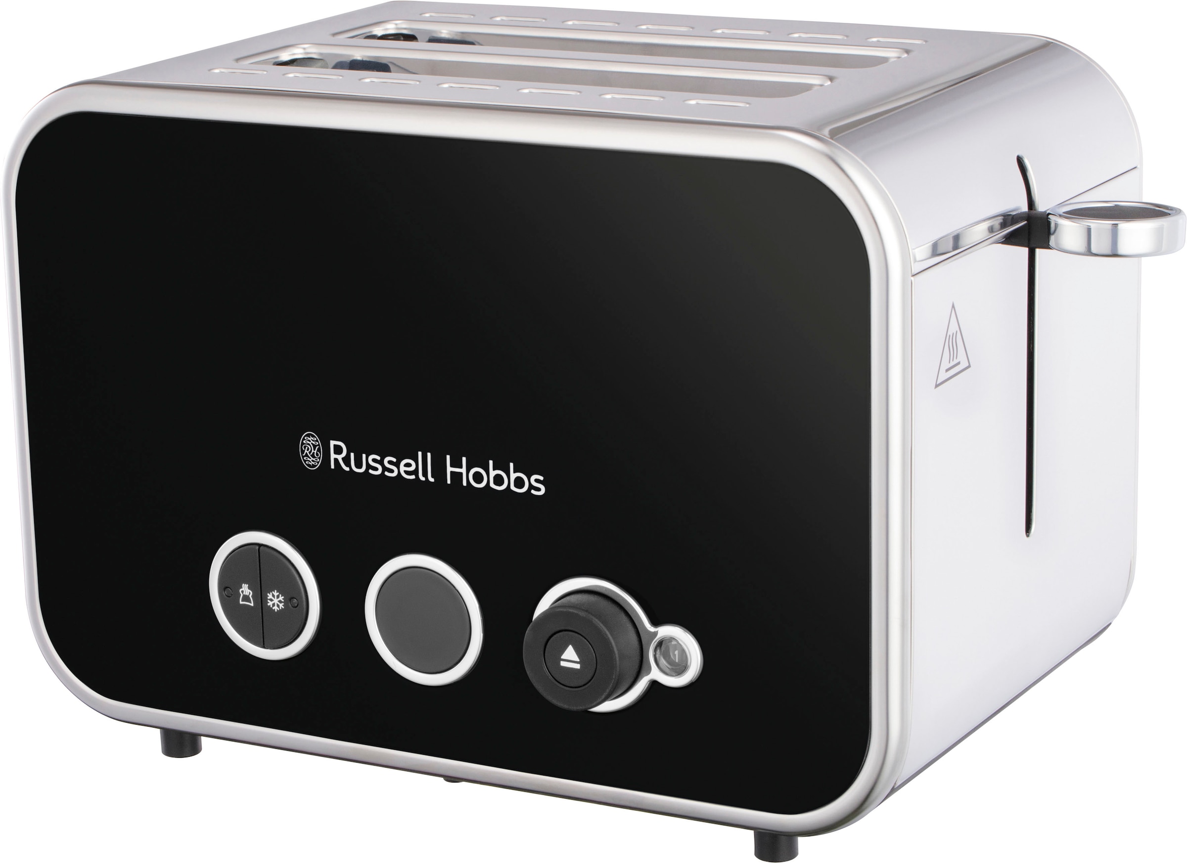 RUSSELL HOBBS Toaster »Distinctions Schwarz 26430-56«, 2 kurze Schlitze, für 2 Scheiben, 1600 W