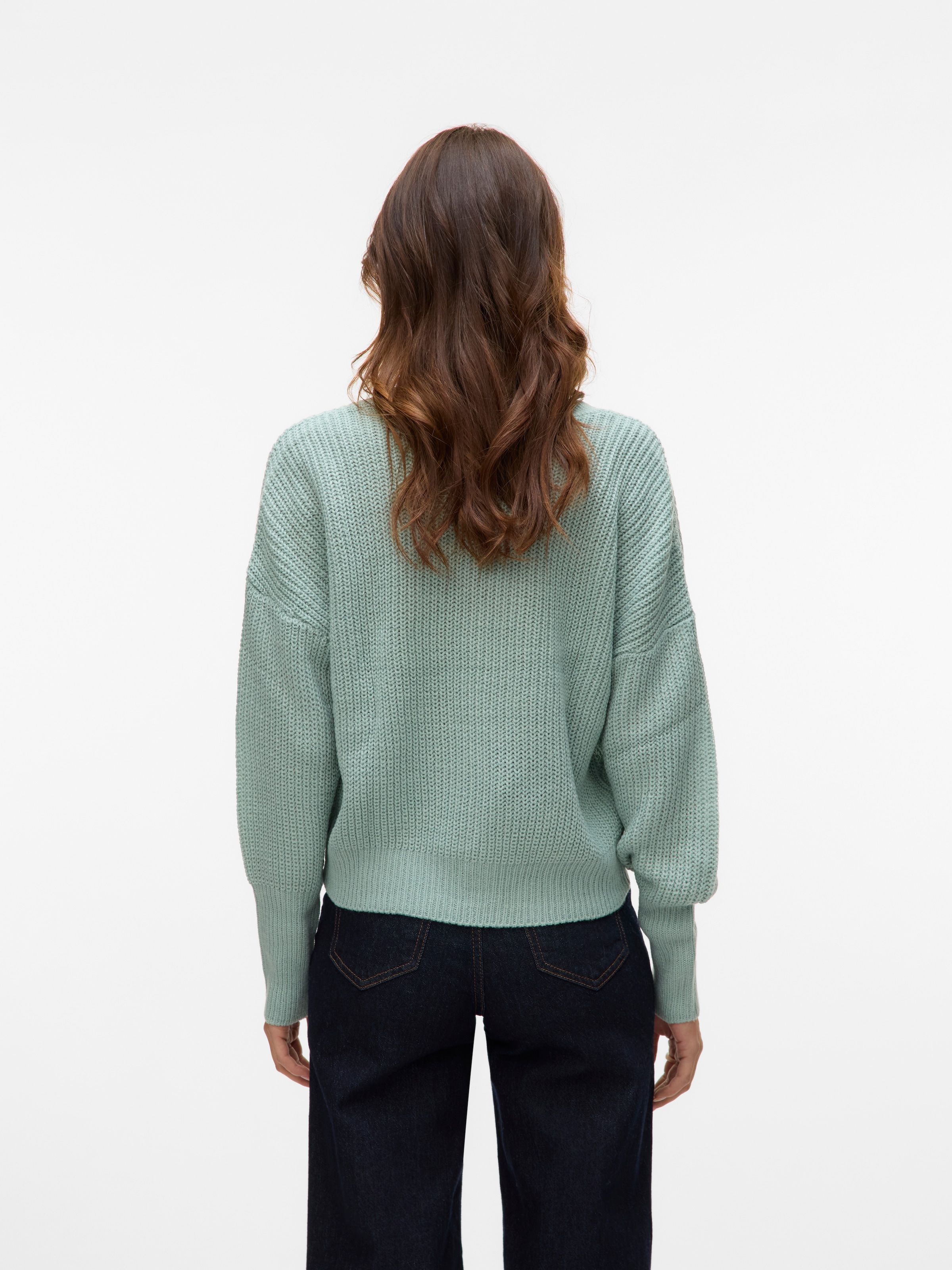 Vero Moda Strickjacke »VMLEA LS V-NECK CUFF CARDIGAN«